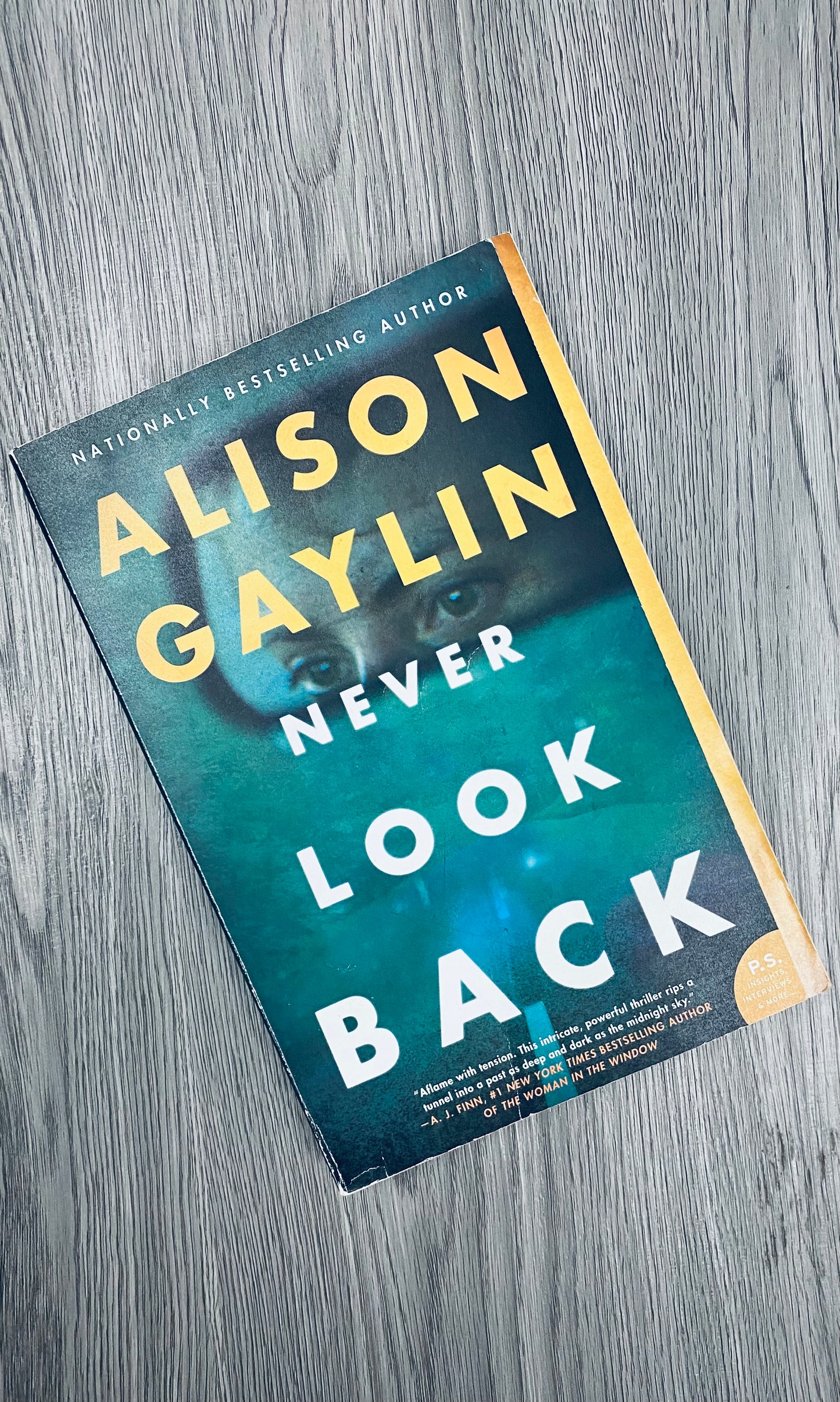Never Look Back by Alison Gaylin-Used