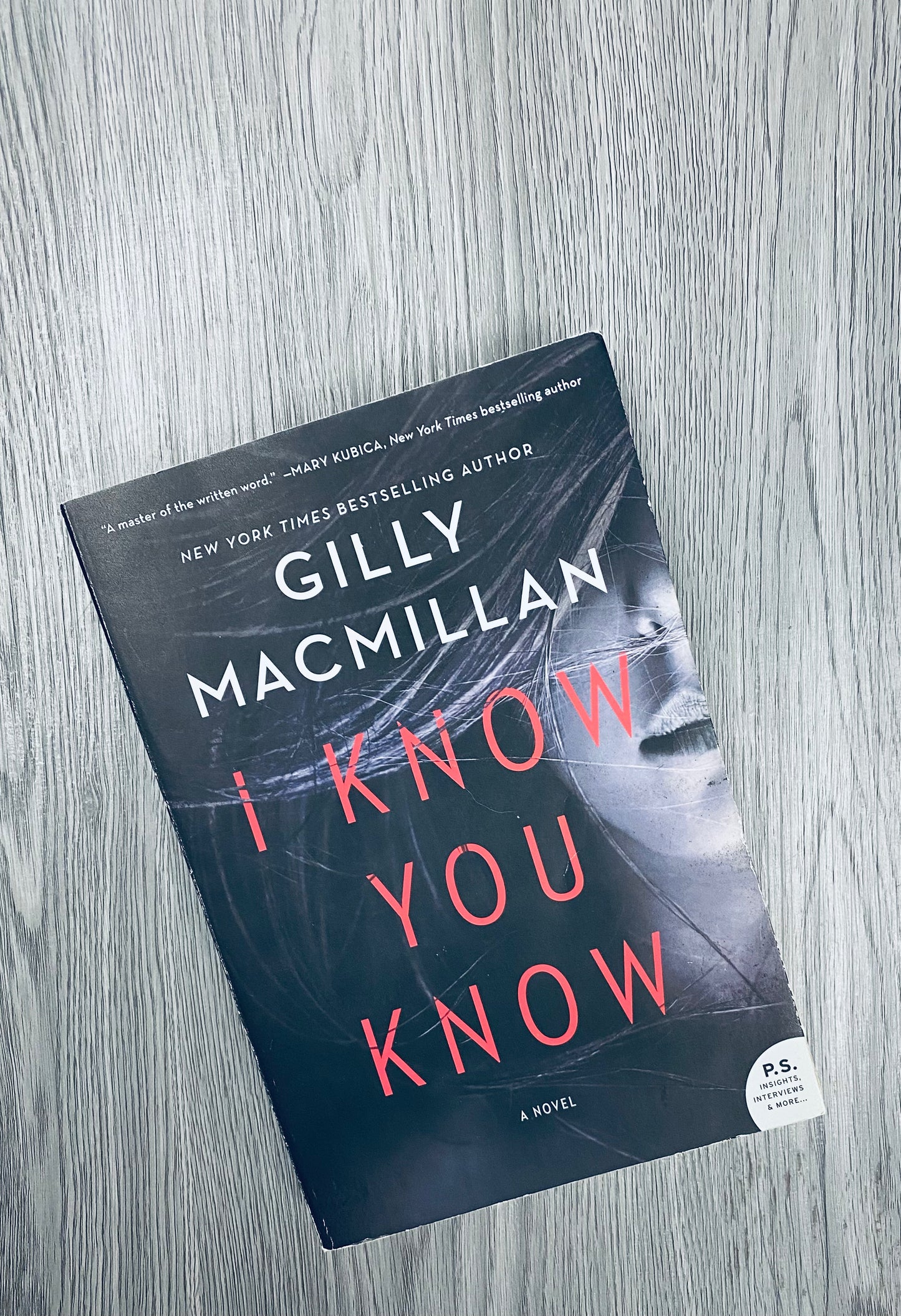 I Know You Know by Gilly Macmillan-Used