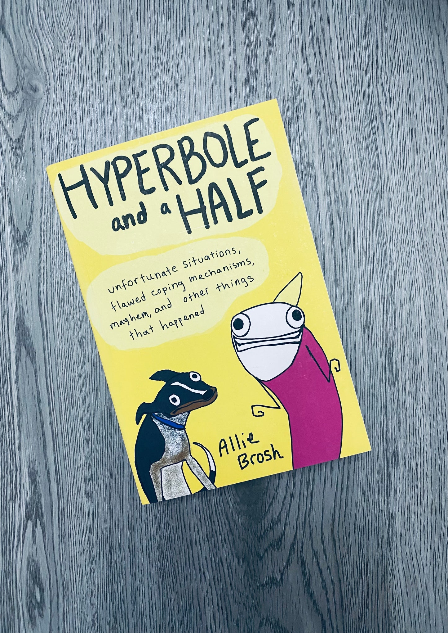 Hyperbole and a Half: Unfortunate Situations, Flawed Coping Mechanisms, Mayhem, and Other Things That Happened by Allie Brosh-Used