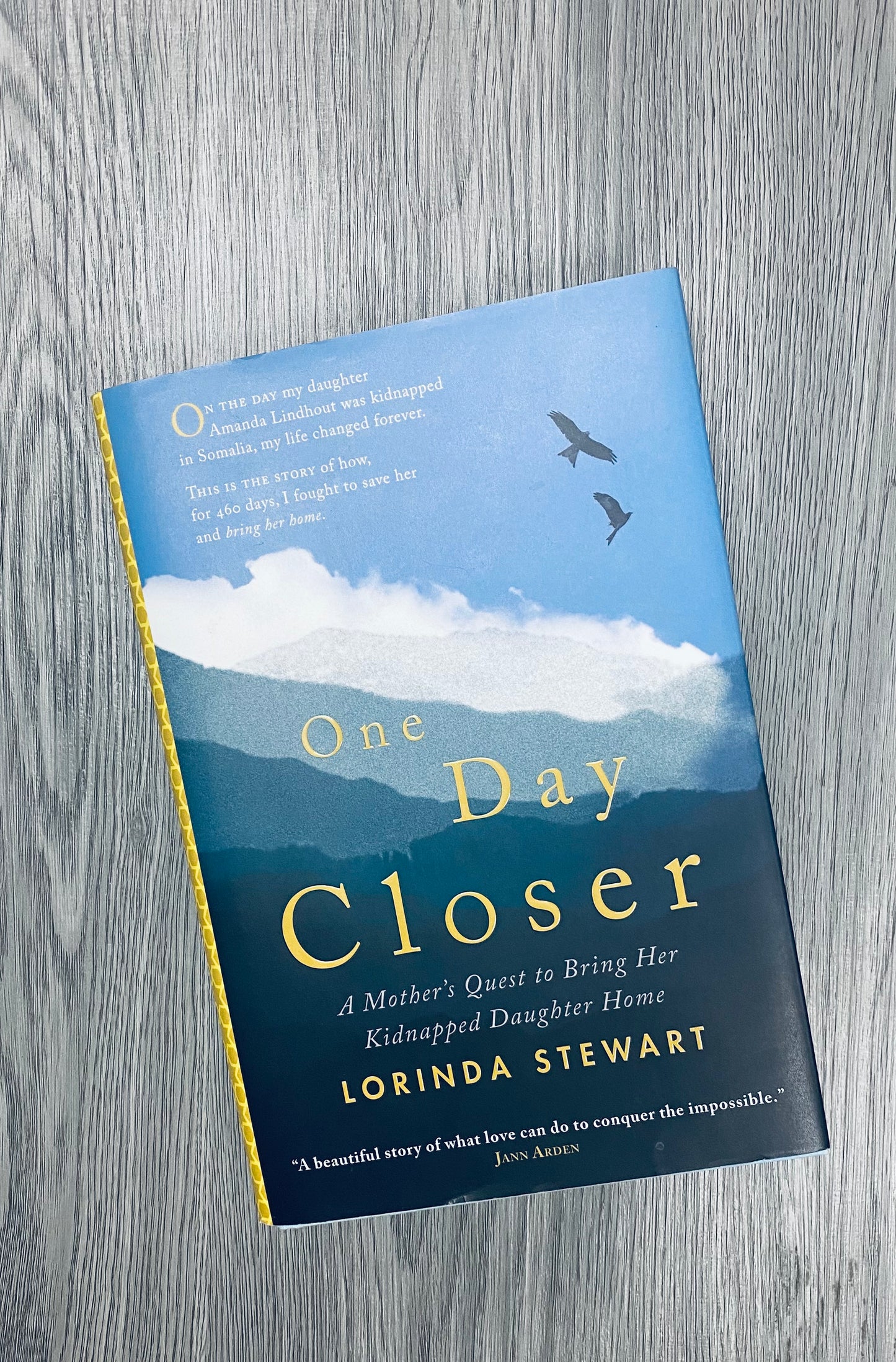 One Day Closer: A Mother's Quest to Bring Her Kidnapped Daughter Home by Lorinda Stewart-Hardcover Used