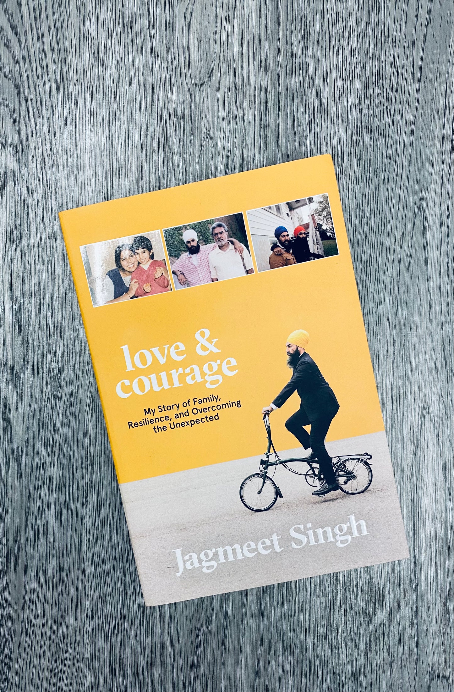 Love & Courage: My Story of Family, Resilience, and Overcoming the Unexpected by Jagmeet Singh-Used