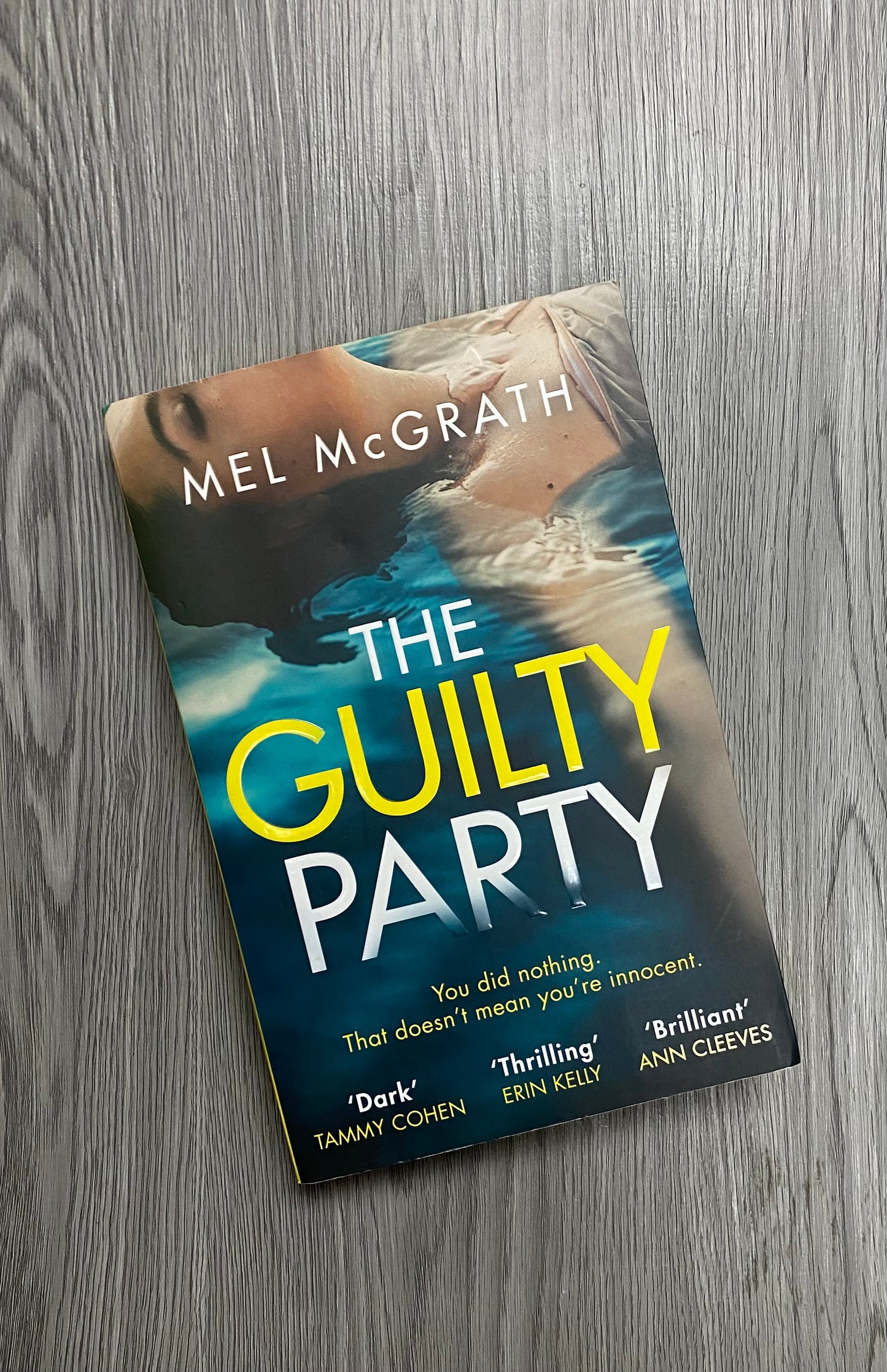 The Guilty Party by Mel McGrath-Used