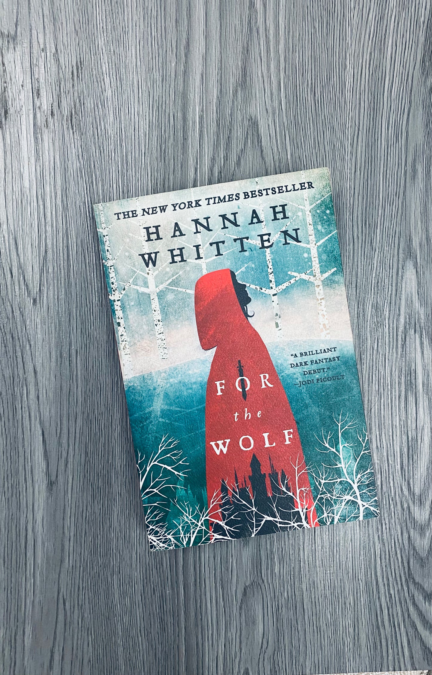 For The Wolf (Wilderwood #1 ) by Hannah F. Whitten-Used