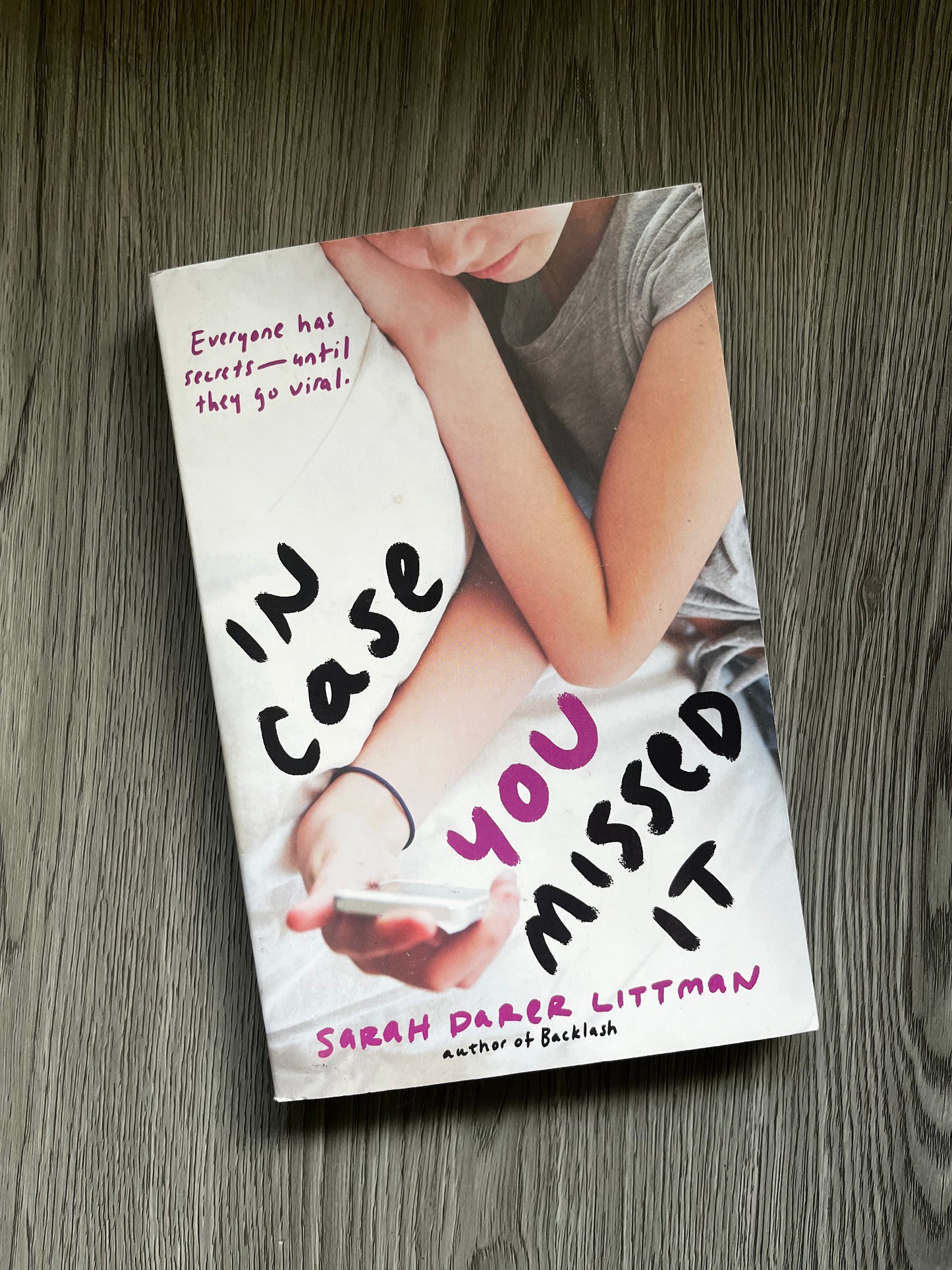 In Case You Missed It by Sarah Darer Littman-Used