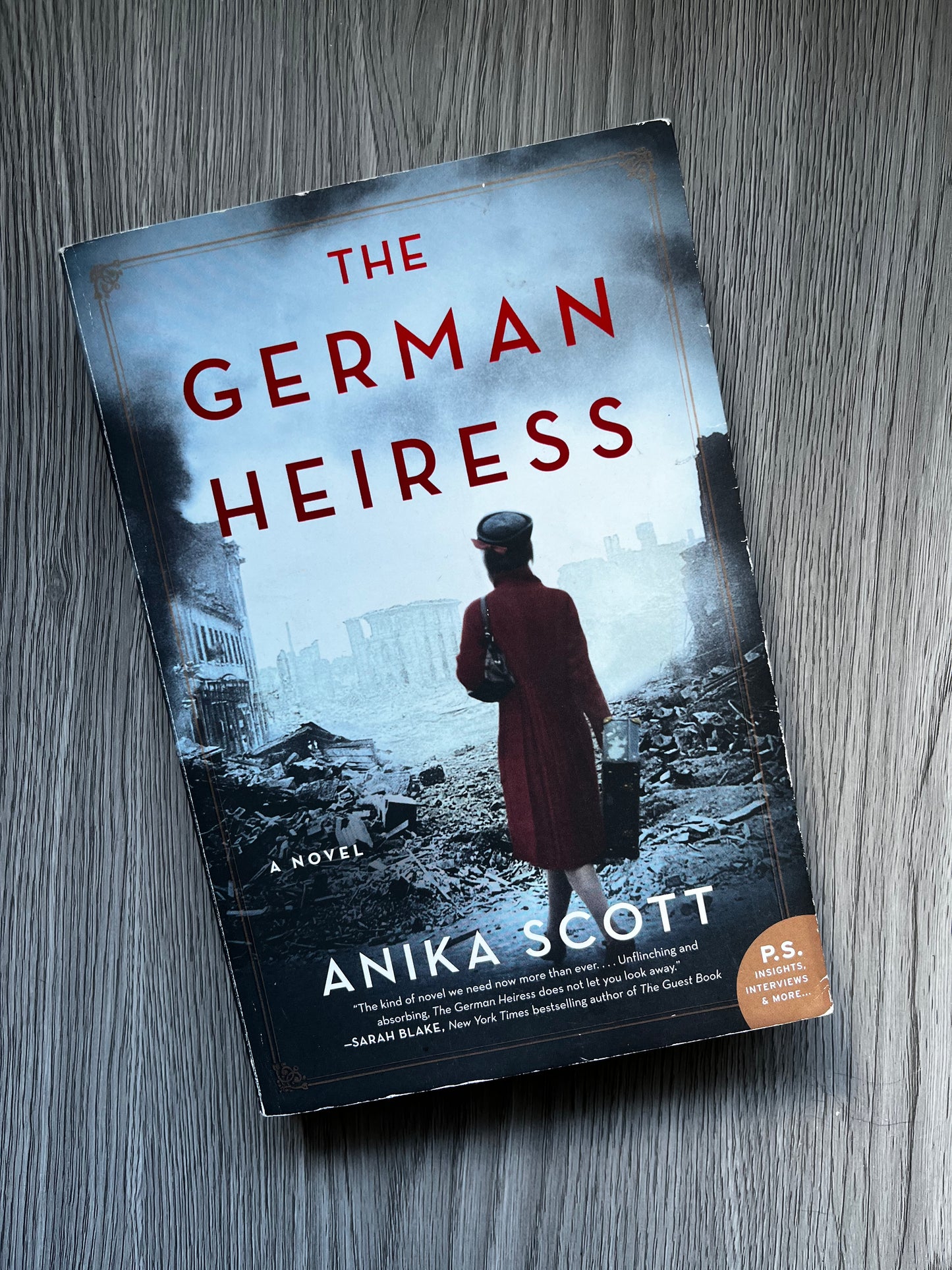 The German Heiress by Anika Scott - Used