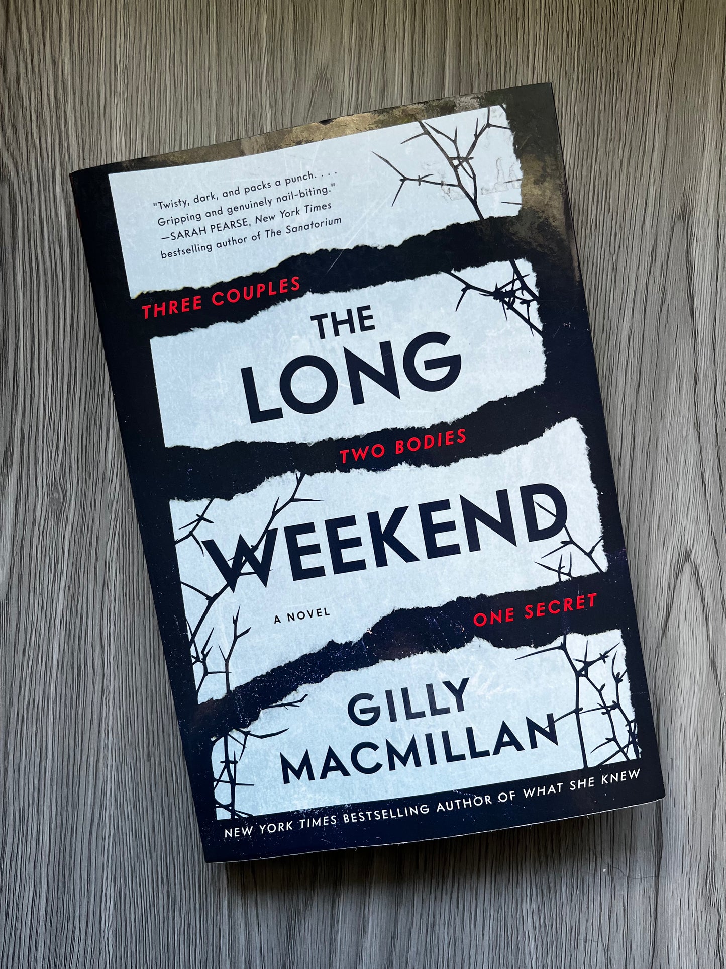 The Long Weekend by Gilly MacMillan-Used