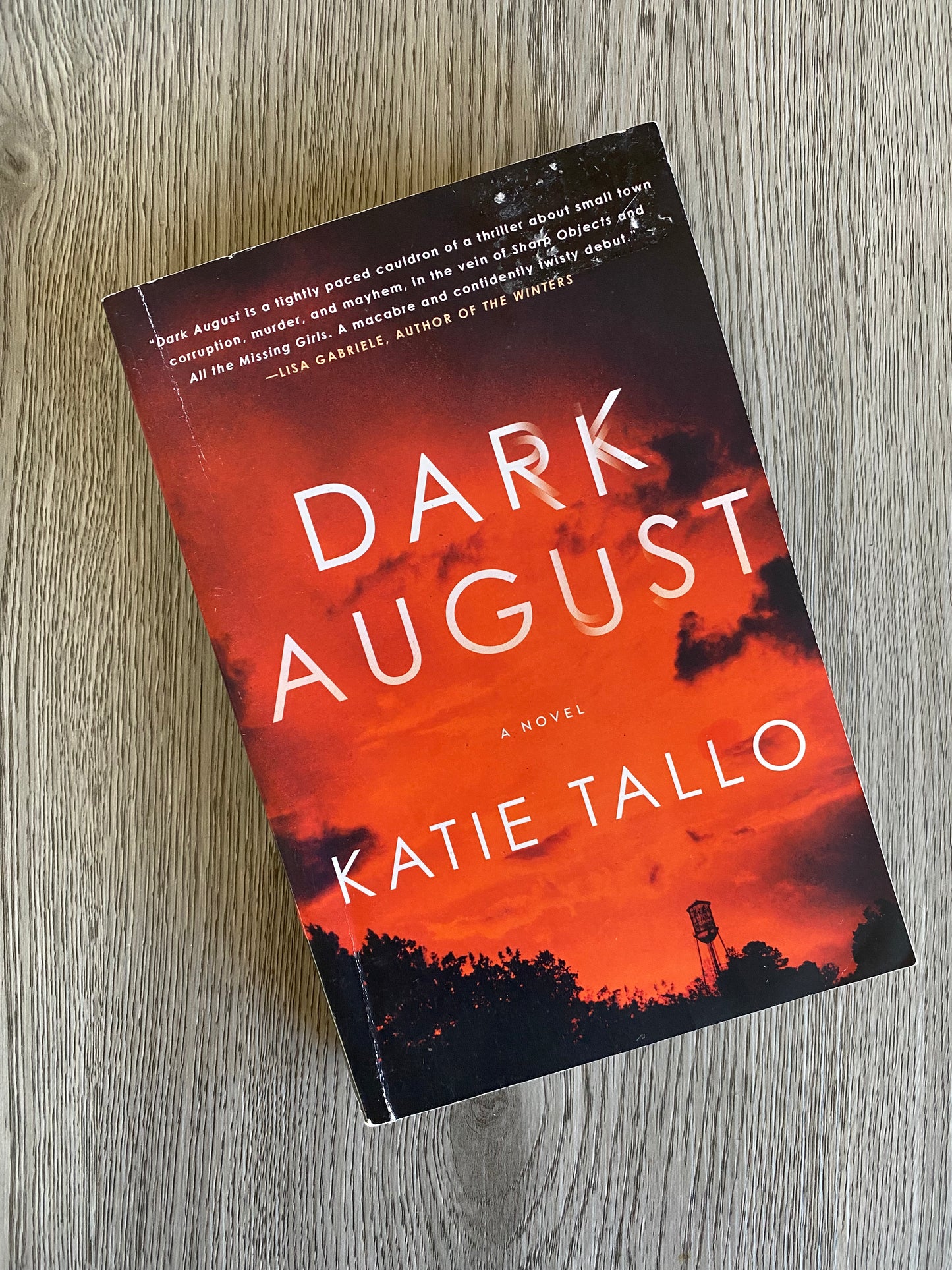 Dark August by Kate Tallo-Used