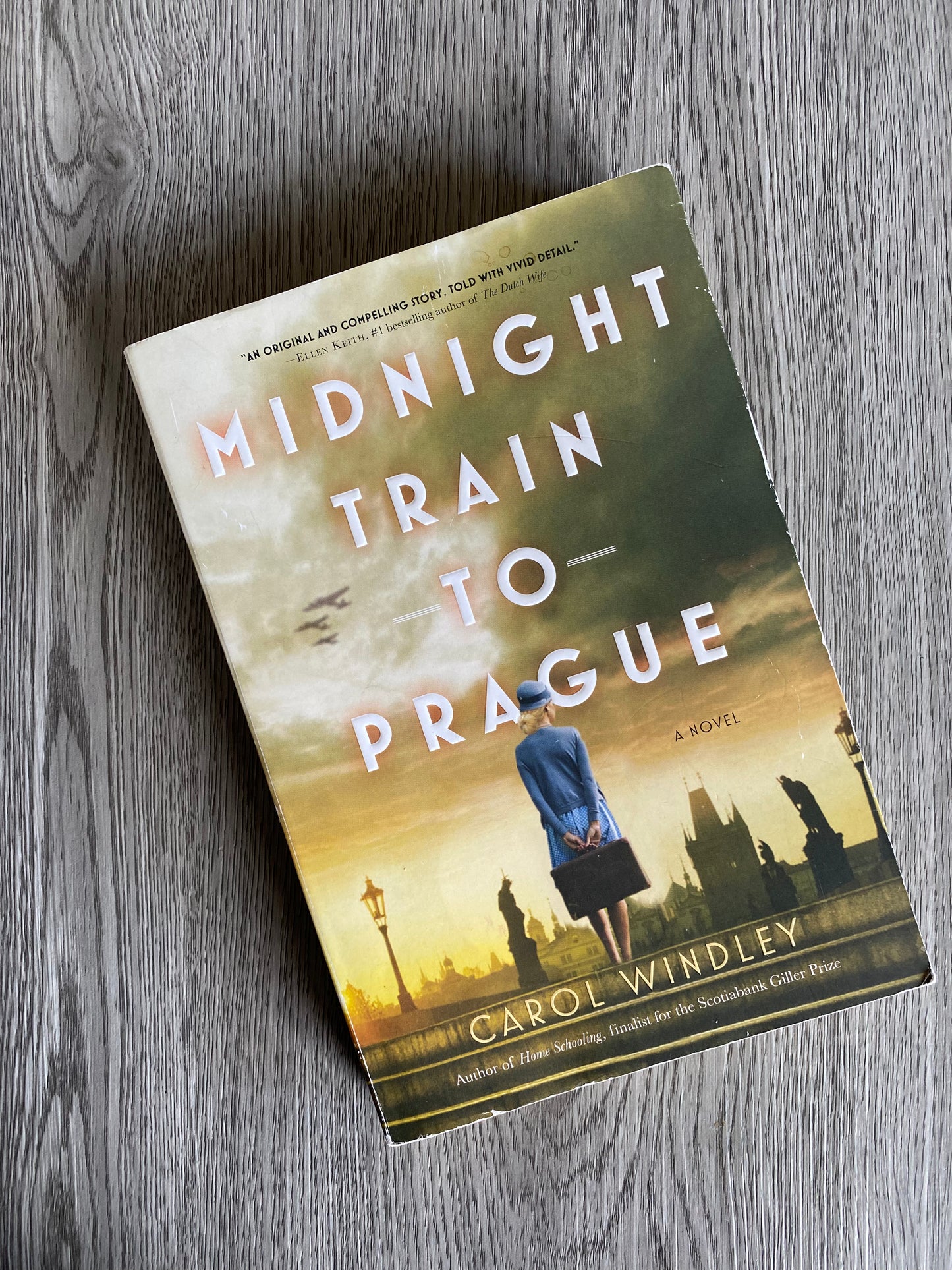 Midnight Train to Prague by Carol Windley-Used