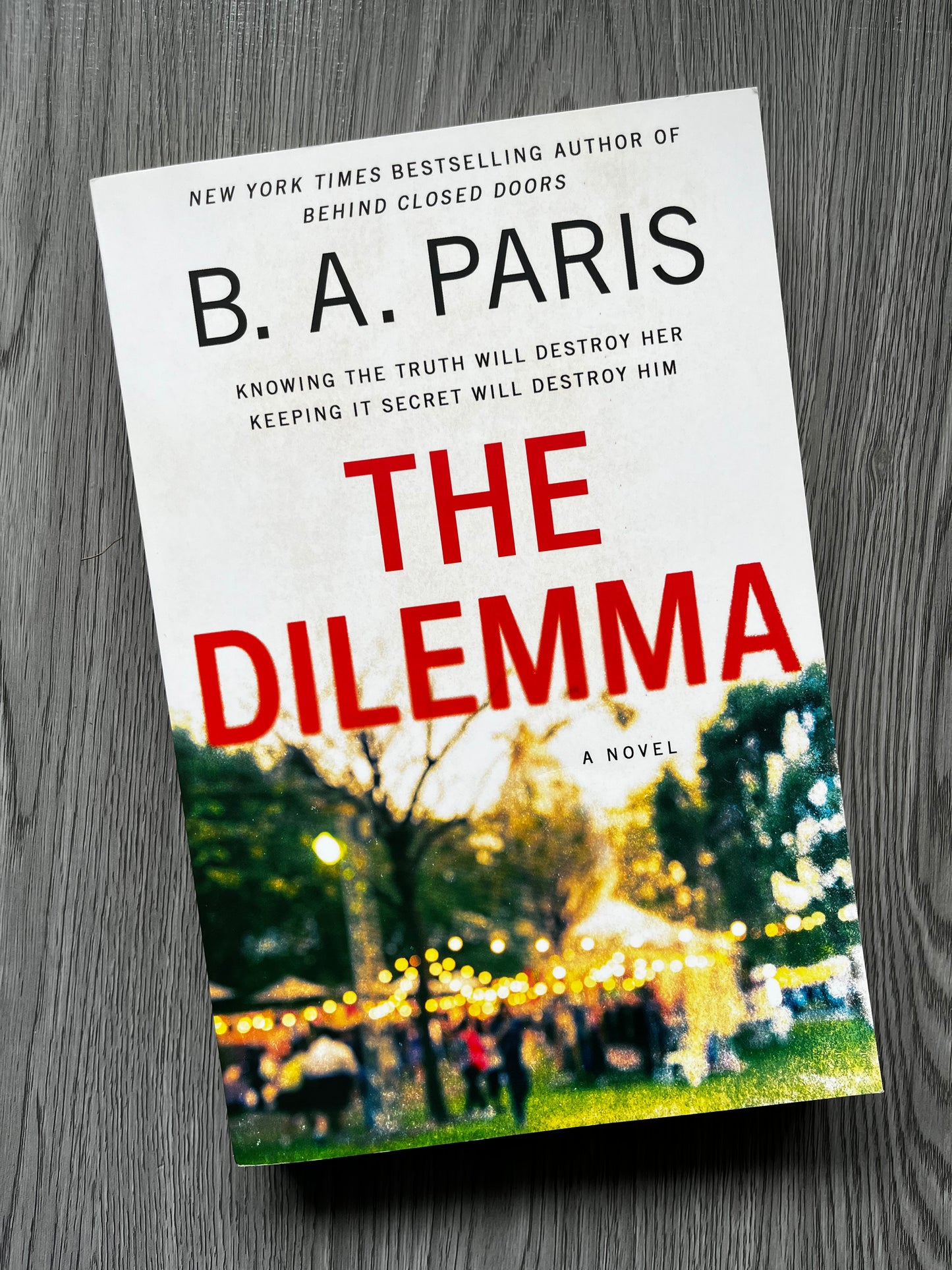 The Dilemma by B.A Paris-Used