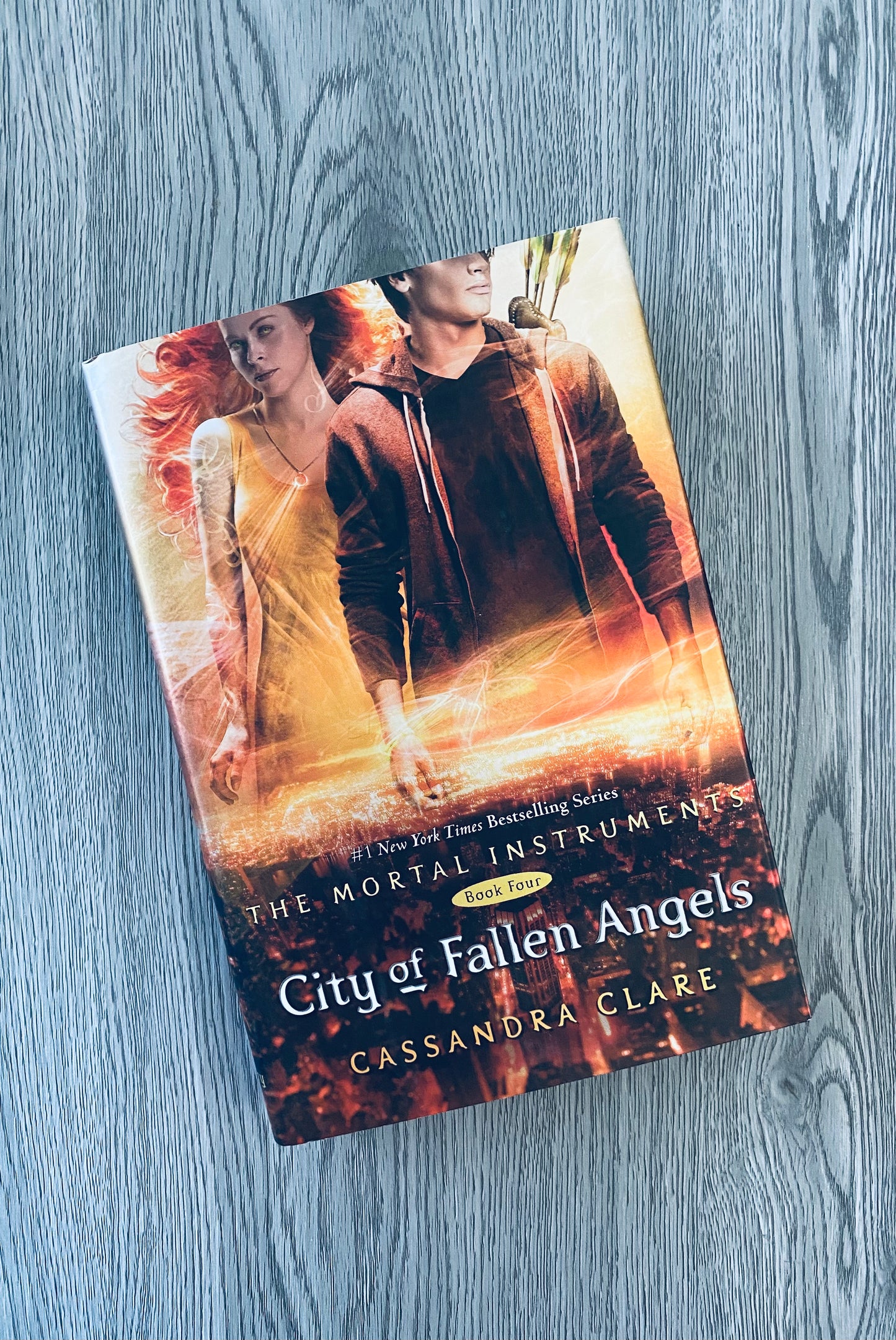 City of Fallen Angels (The Mortal Instruments #4) by Cassandra Clare - Hardcover Used