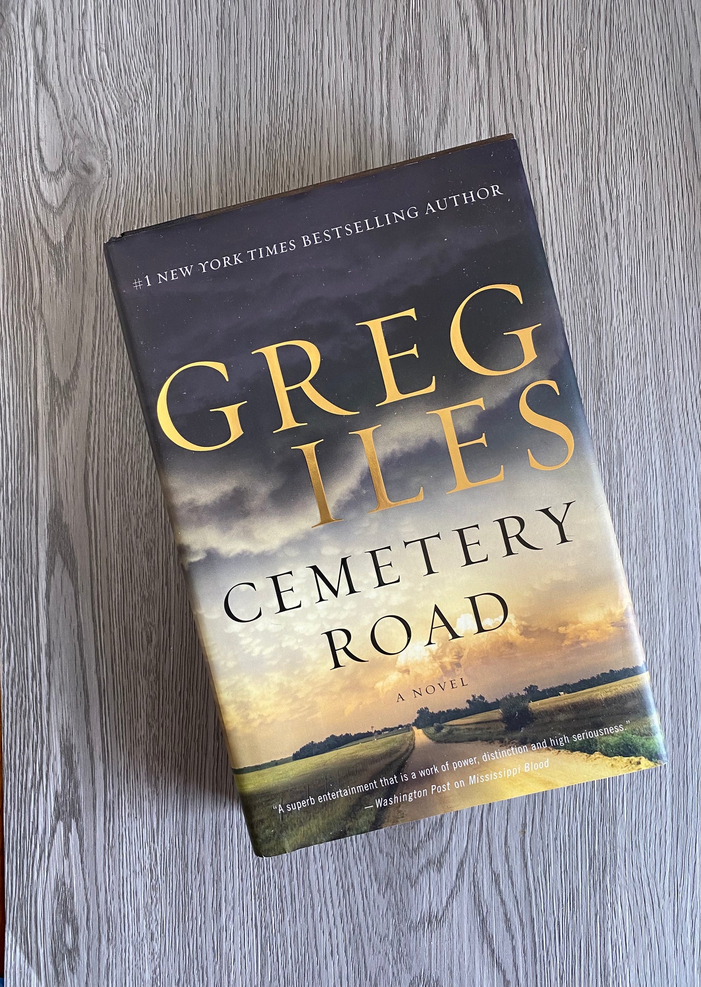 Cemetery Road by Greg Iles-Used