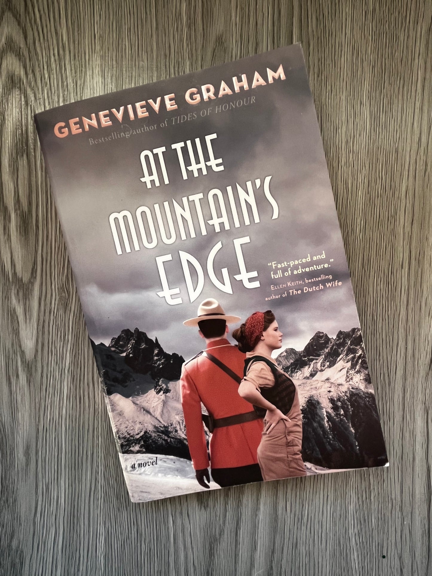 At the Mountain's Edge by Genevieve Graham-Used