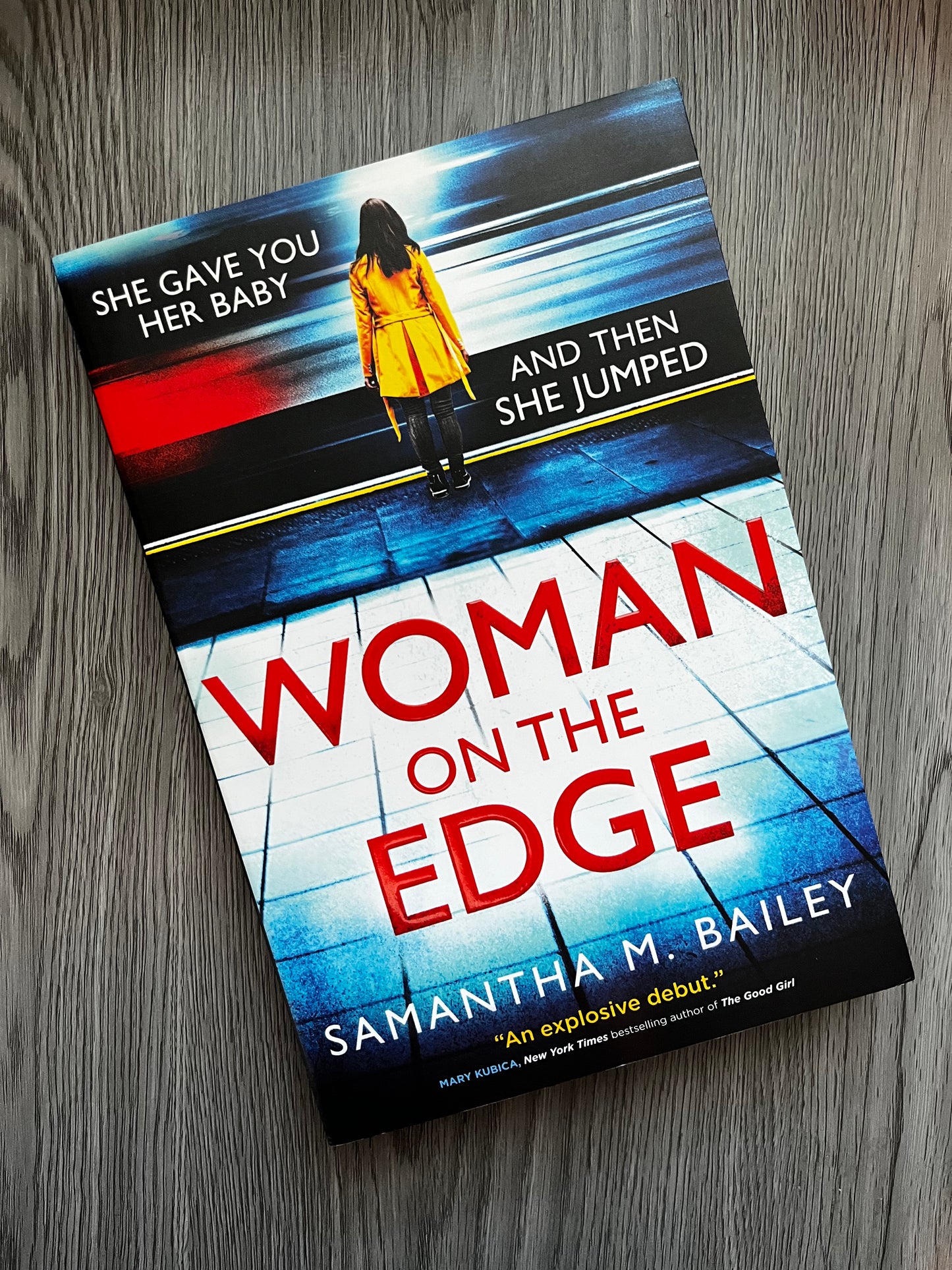 Woman on the Edge by Samantha M. Bailey