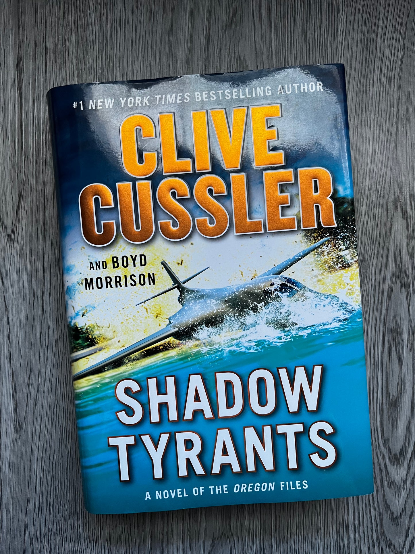 Shadow Tyrants (The Oregon Files #13) by Clive Cussler - Hardcover Used