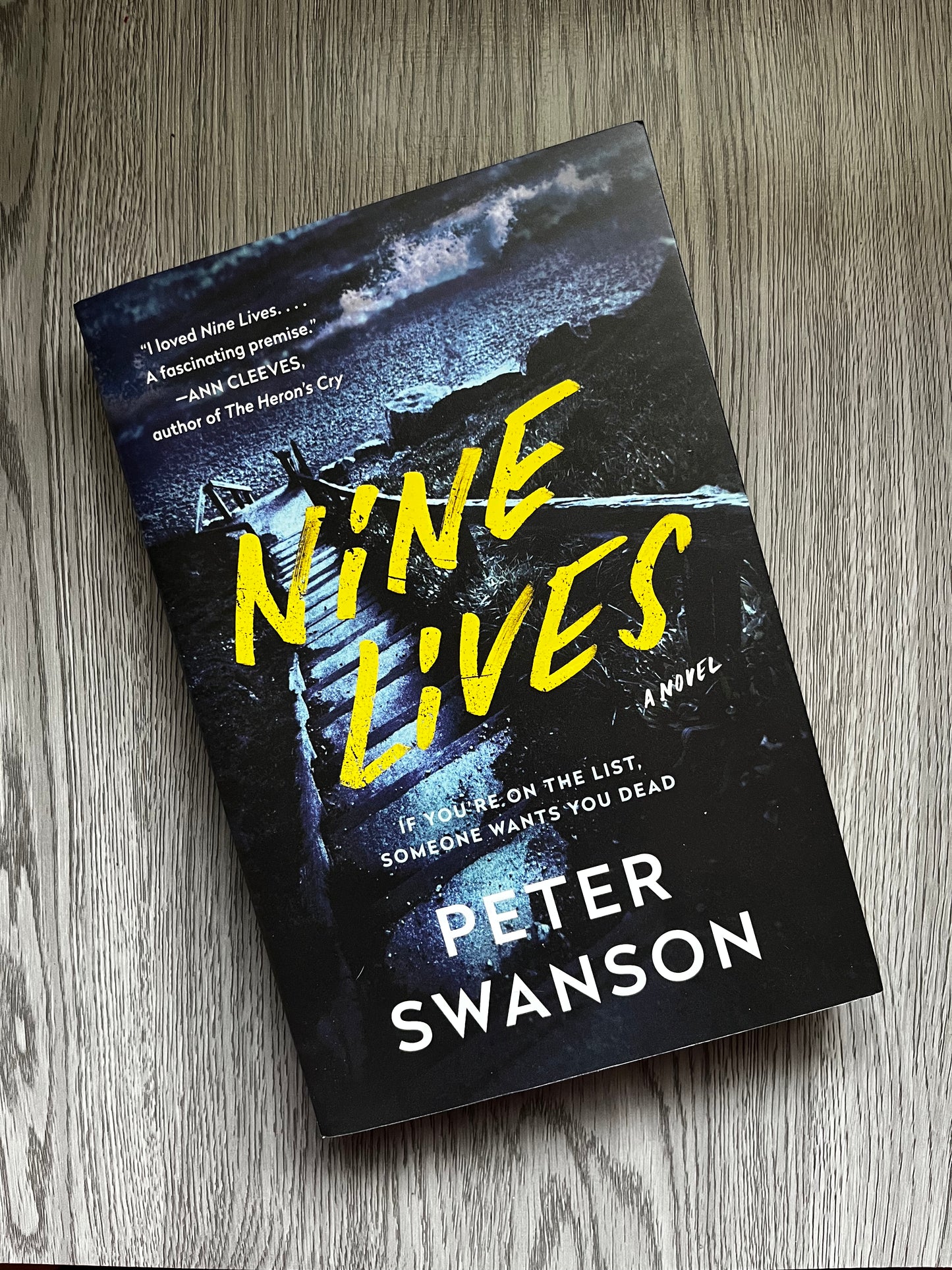 Nine Lives by Peter Swanson - Hardcover Used