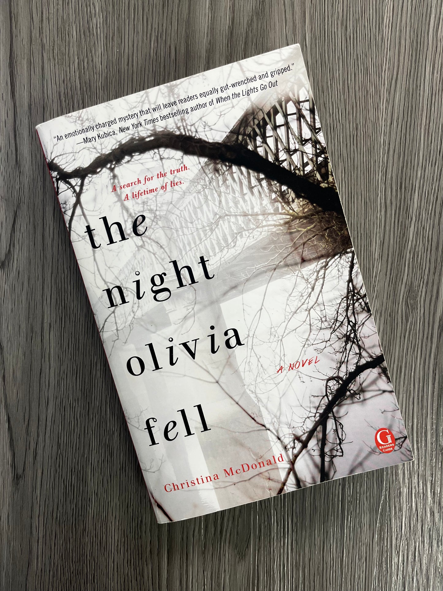 The Night Olivia Fell by Christina McDonald-Used
