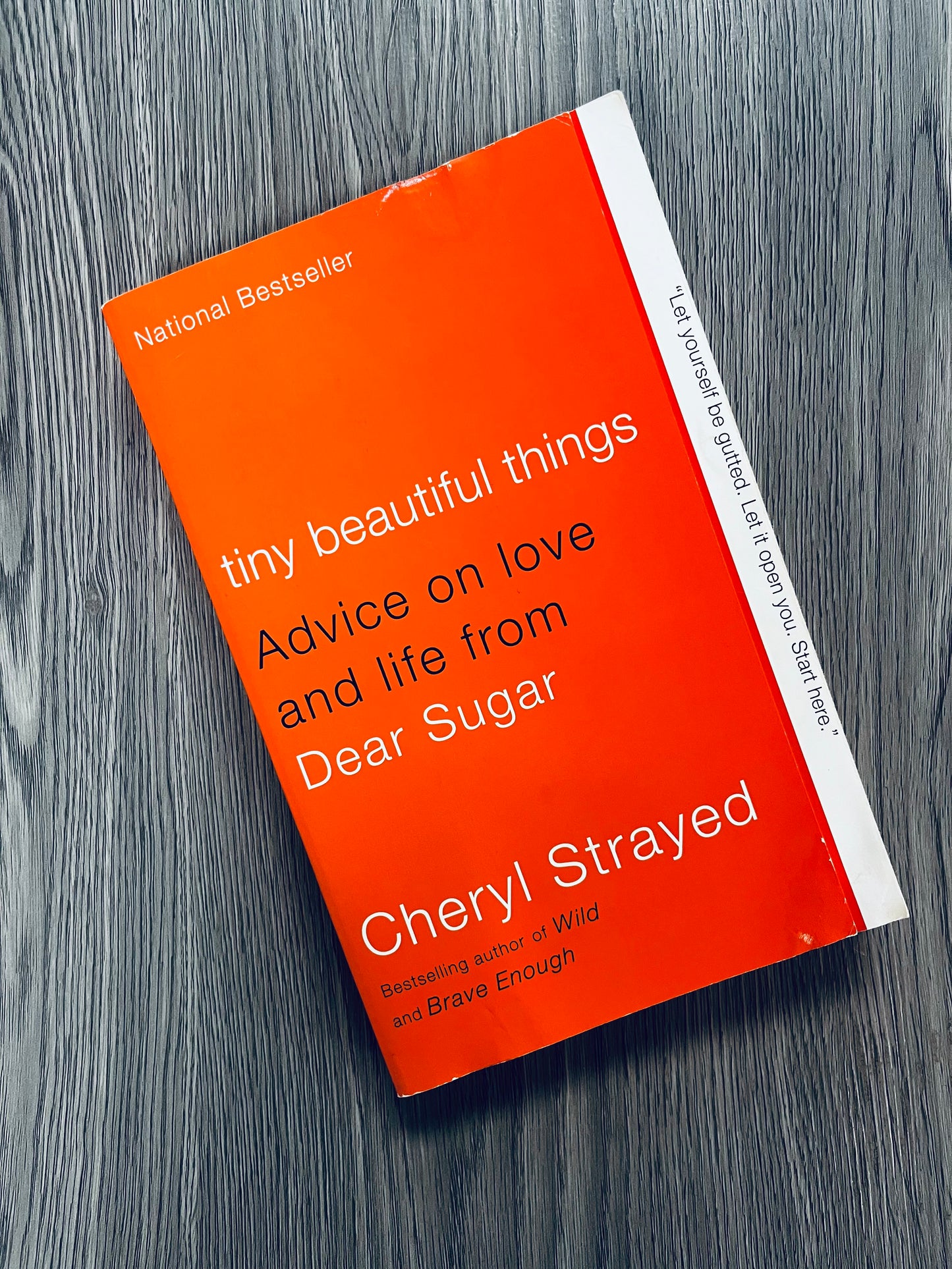 Tiny Beautiful Things:Advice on Love and Life from Dear Sugar by Cheryl Strayed-Used