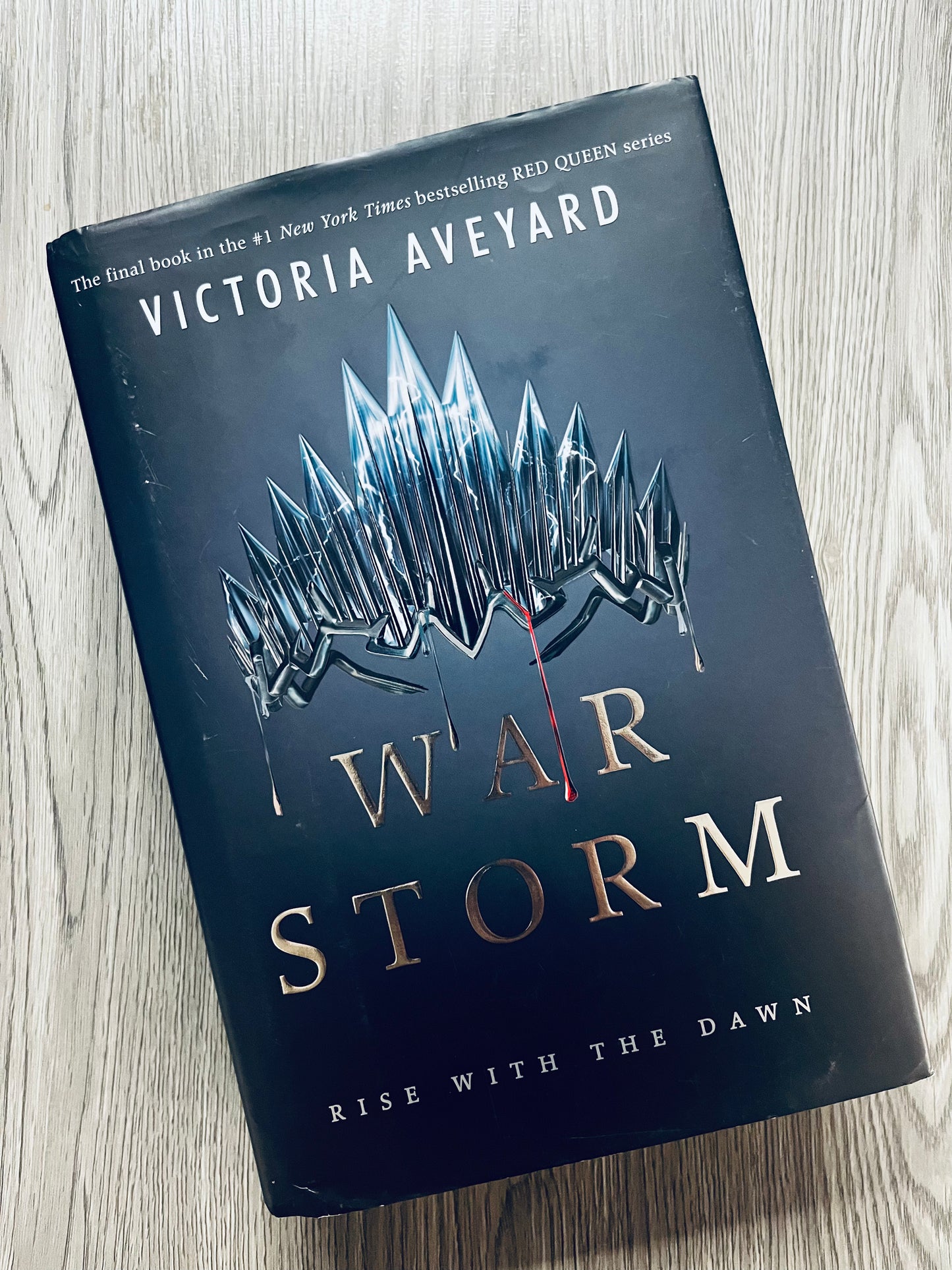 War Storm (Red Queen #4) by Victoria Aveyard-Used