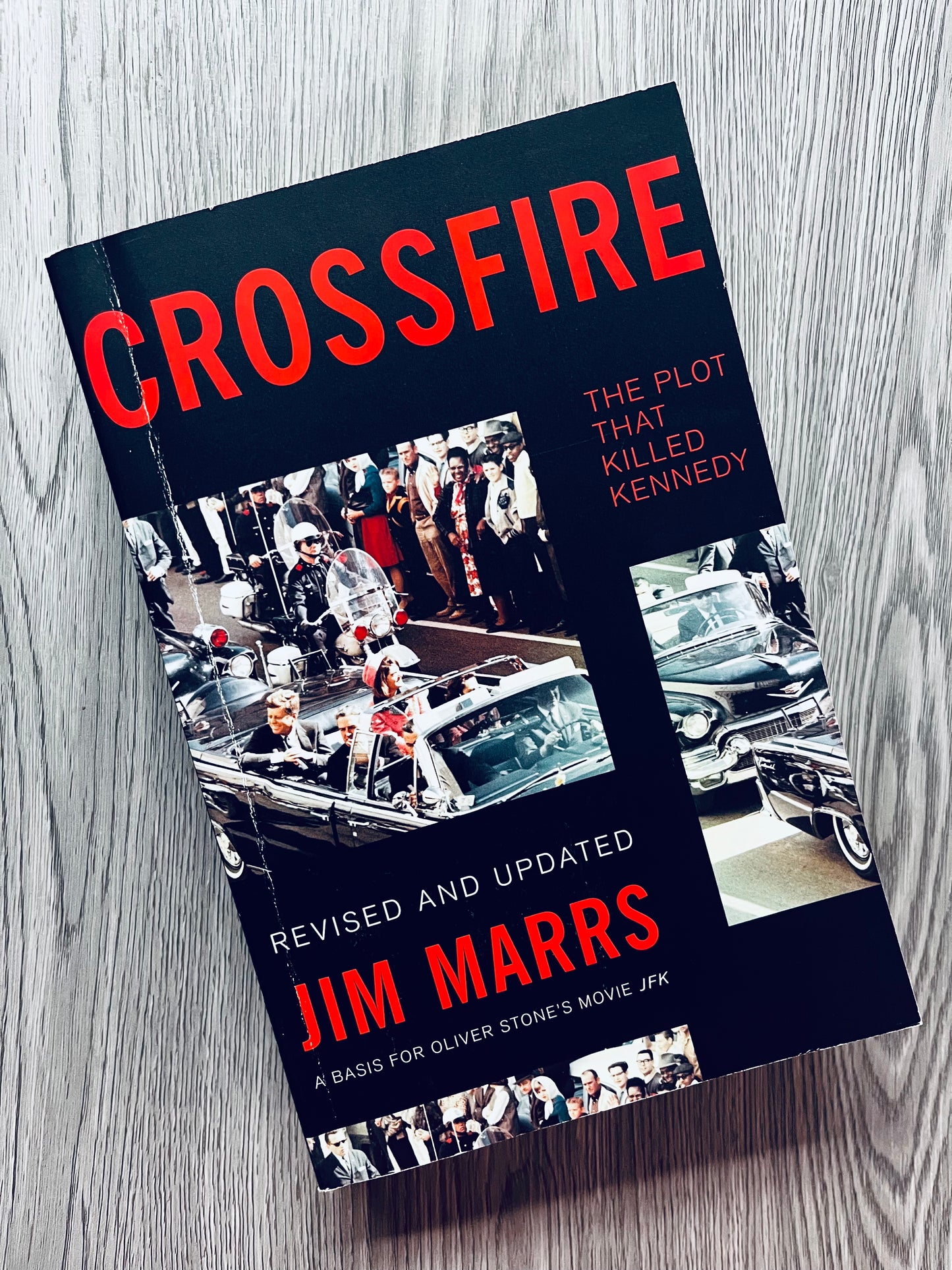 Crossfire: The Plot That Killed Kennedy by Jim Marrs-Used