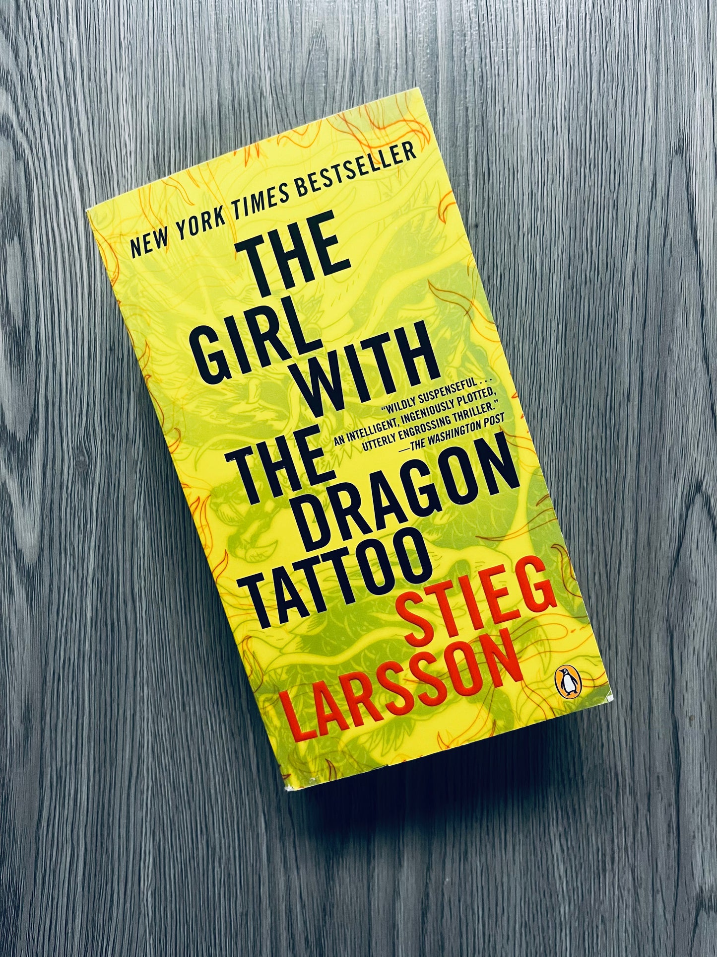 The Girl With the Dragon Tattoo (Millennium #1) by Stieg Larsson-Used