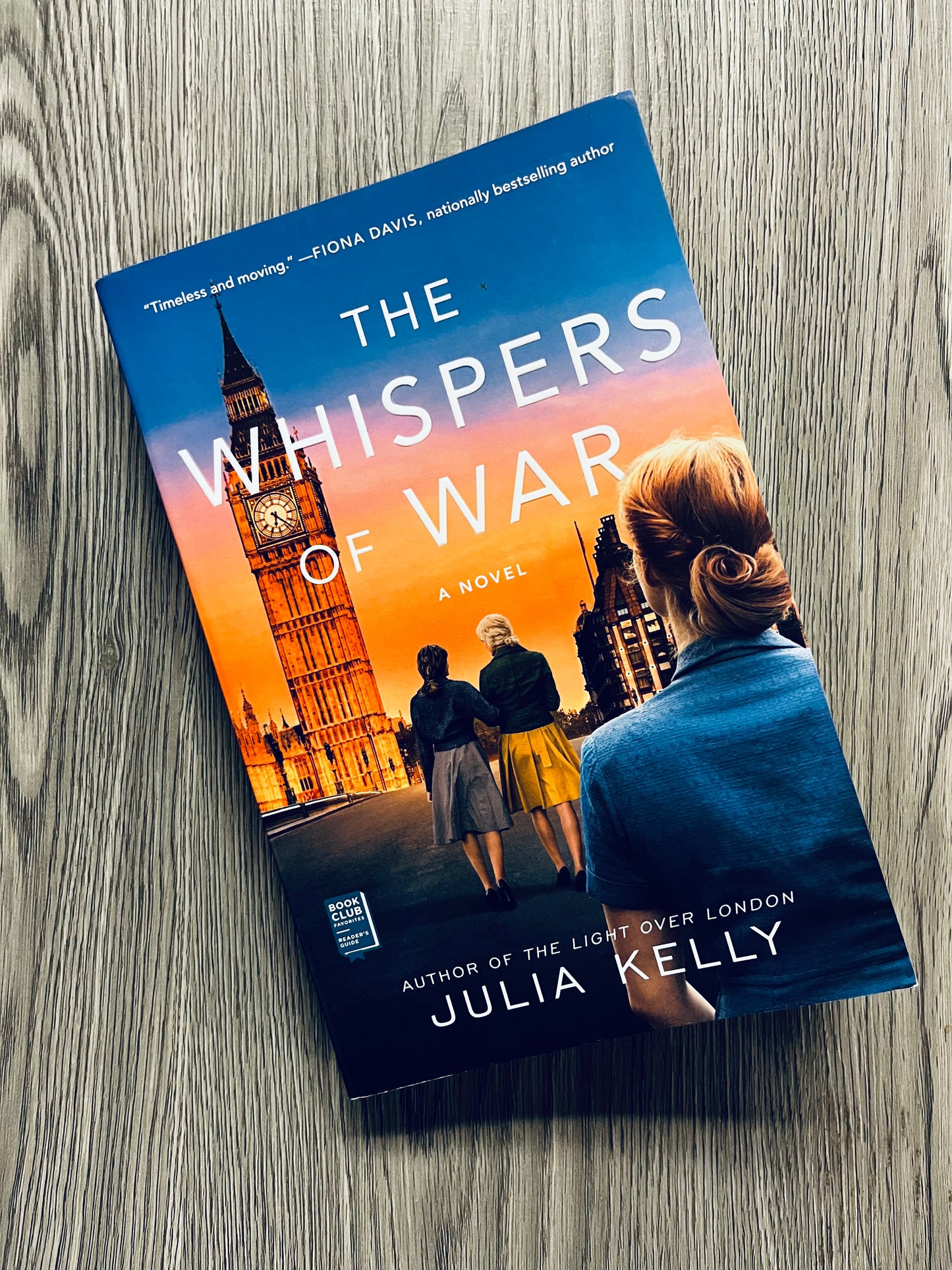 The Whispers of War by Julia Kelly-Used