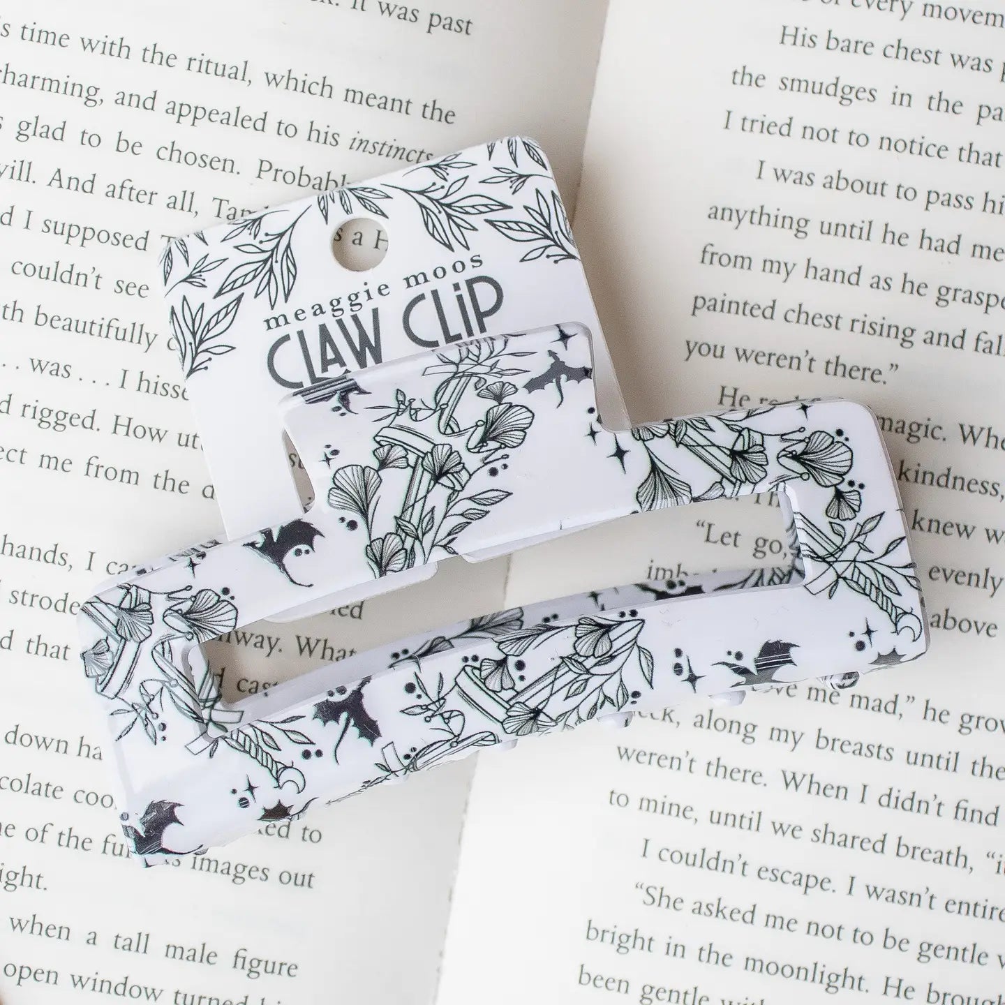 Bookish Hair Clips