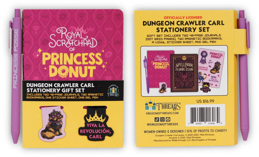 Dungeon Crawler Carl Stationery Gift Set - Donut's Version