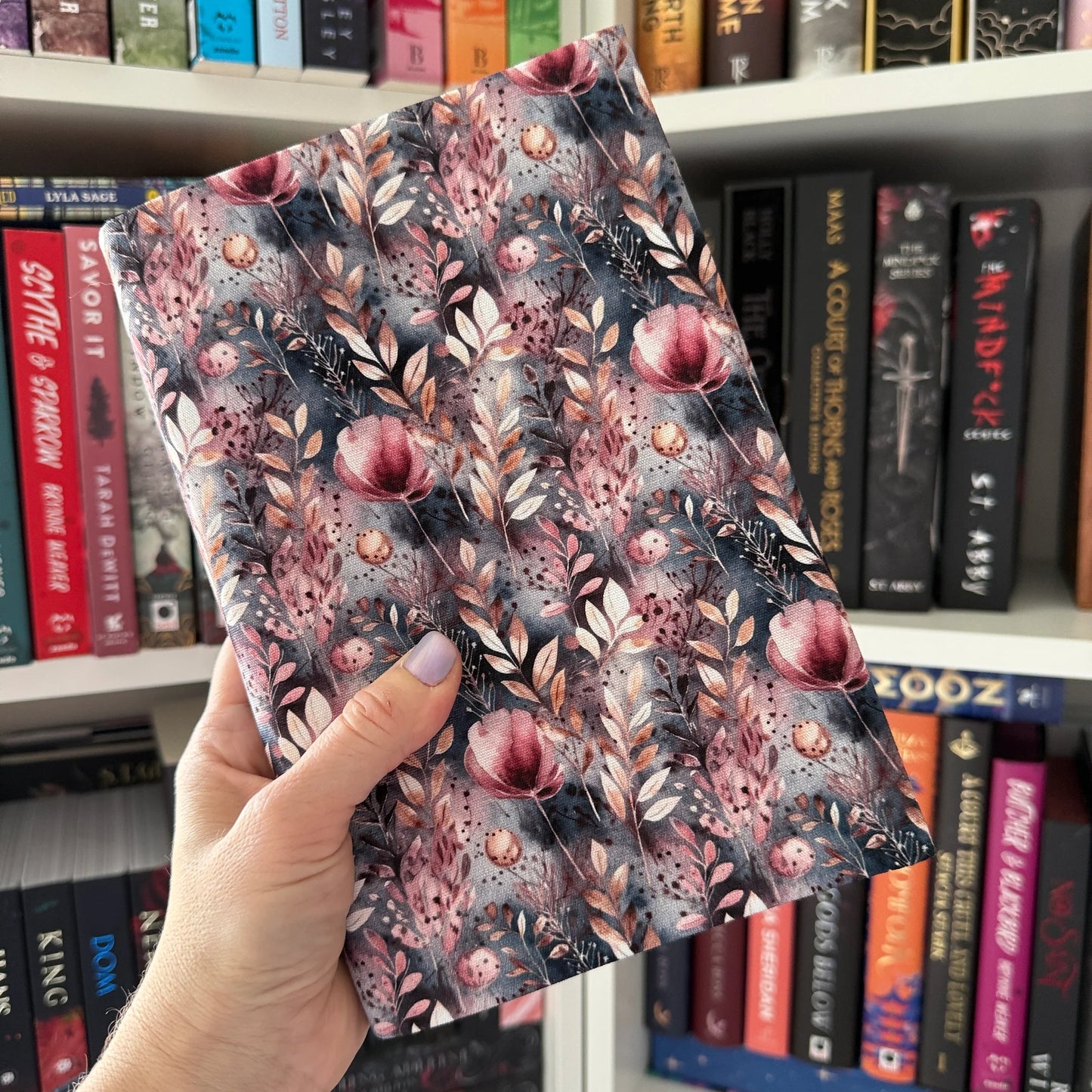 Fabric Book Dust Covers by Visuallyvee