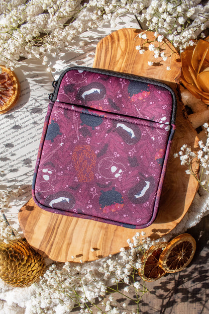 Maroon Magic Neoprene E-Reader Sleeve