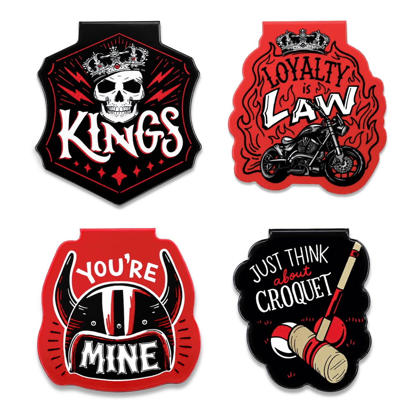 The Kings of Kearny Magnetic Bookmarks (4-Pack)
