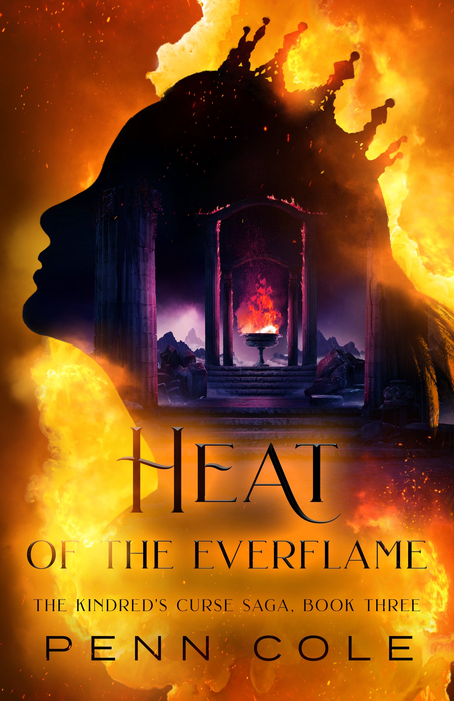 Heat of the Everflame (Kindred's Curse #3) by Penn Cole - NEW