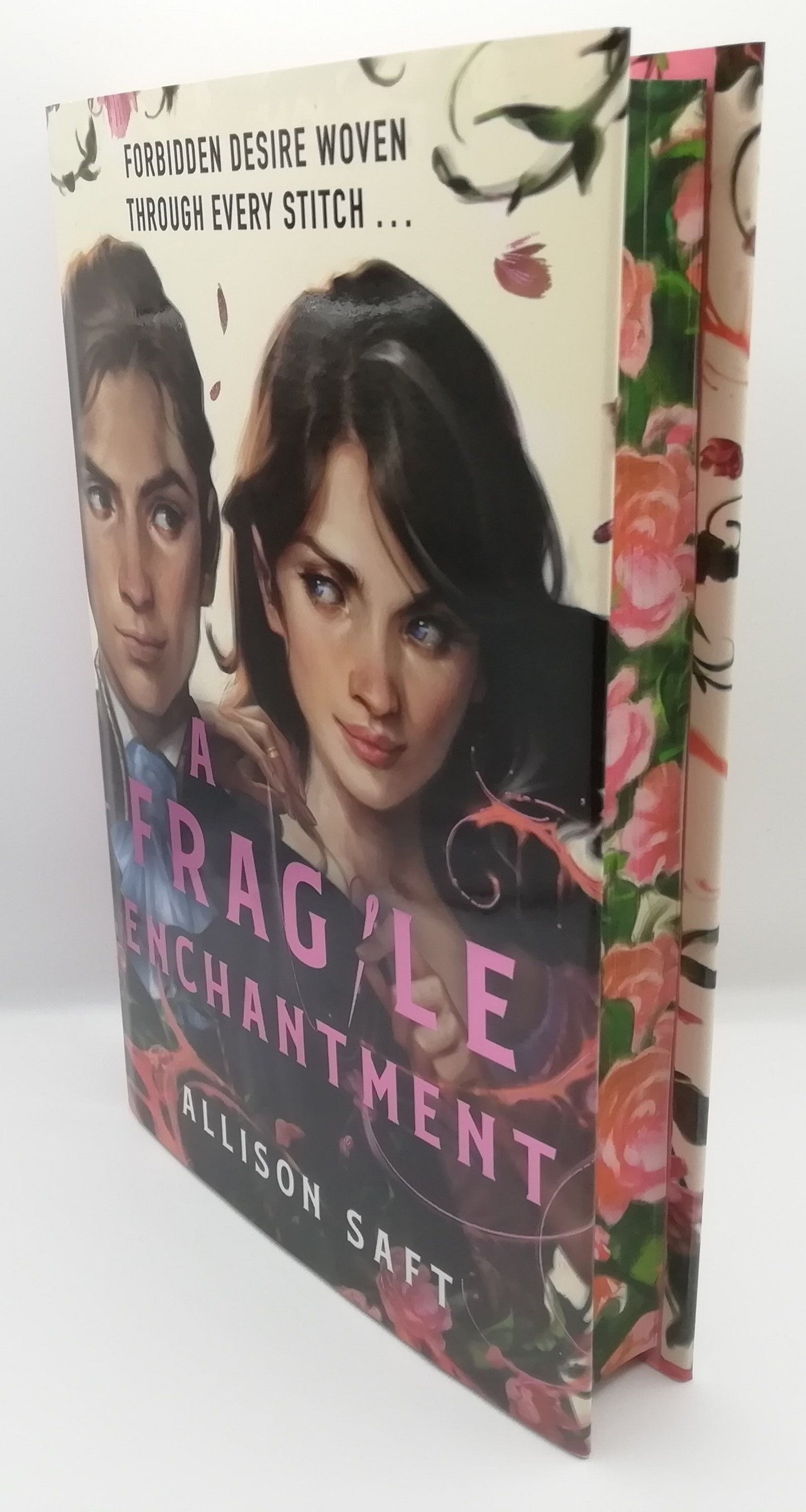A Fragile Enchantment by Allison Saft-Fairyloot Edition-Hardcover Used