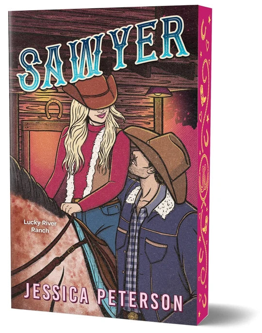 Sawyer (Lucky River Ranch #3) by Jessica Peterson -Used