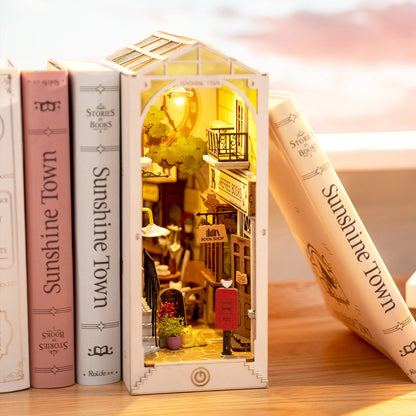 DIY Miniature House Book Nook Kit