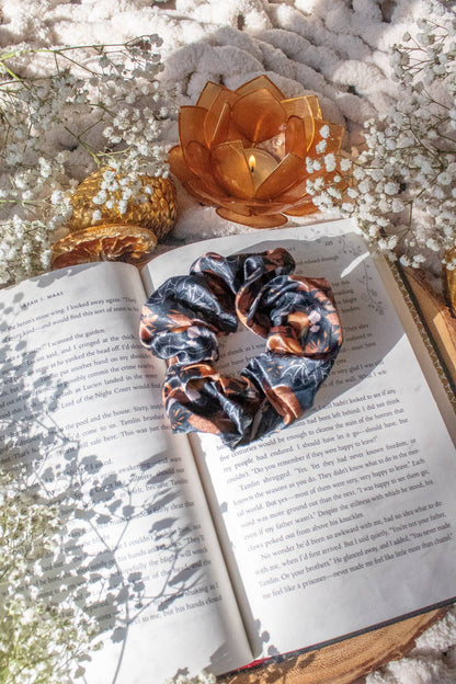 Bookish Satin Scrunchie | Dragons Grove