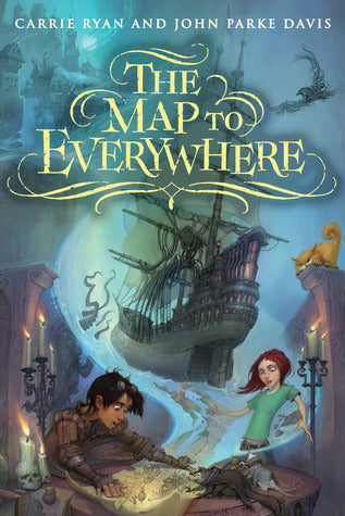 The Map to Everywhere (The Map to Everywhere #1) by Carrie Ryan-Hardcover Used