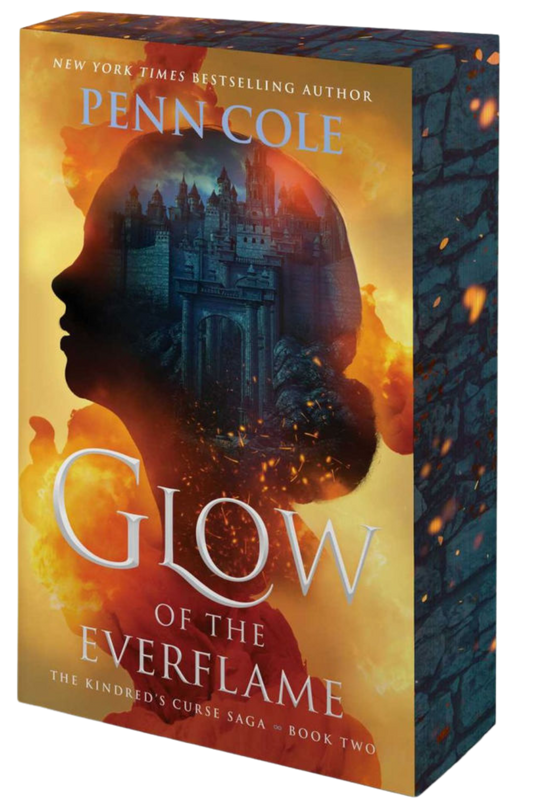 Glow of the Everflame (Kindred's Curse #2) by Penn Cole - NEW