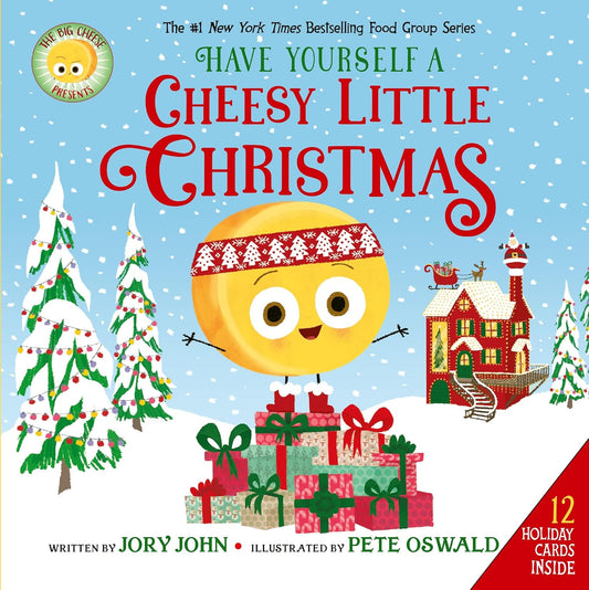 Have Yourself A Cheesy Little Christmas by Jory John-Hardcover New
