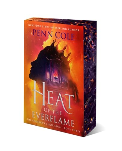 Heat of the Everflame ( Kindred's Curse #3) by Penn Cole-Sprayed New