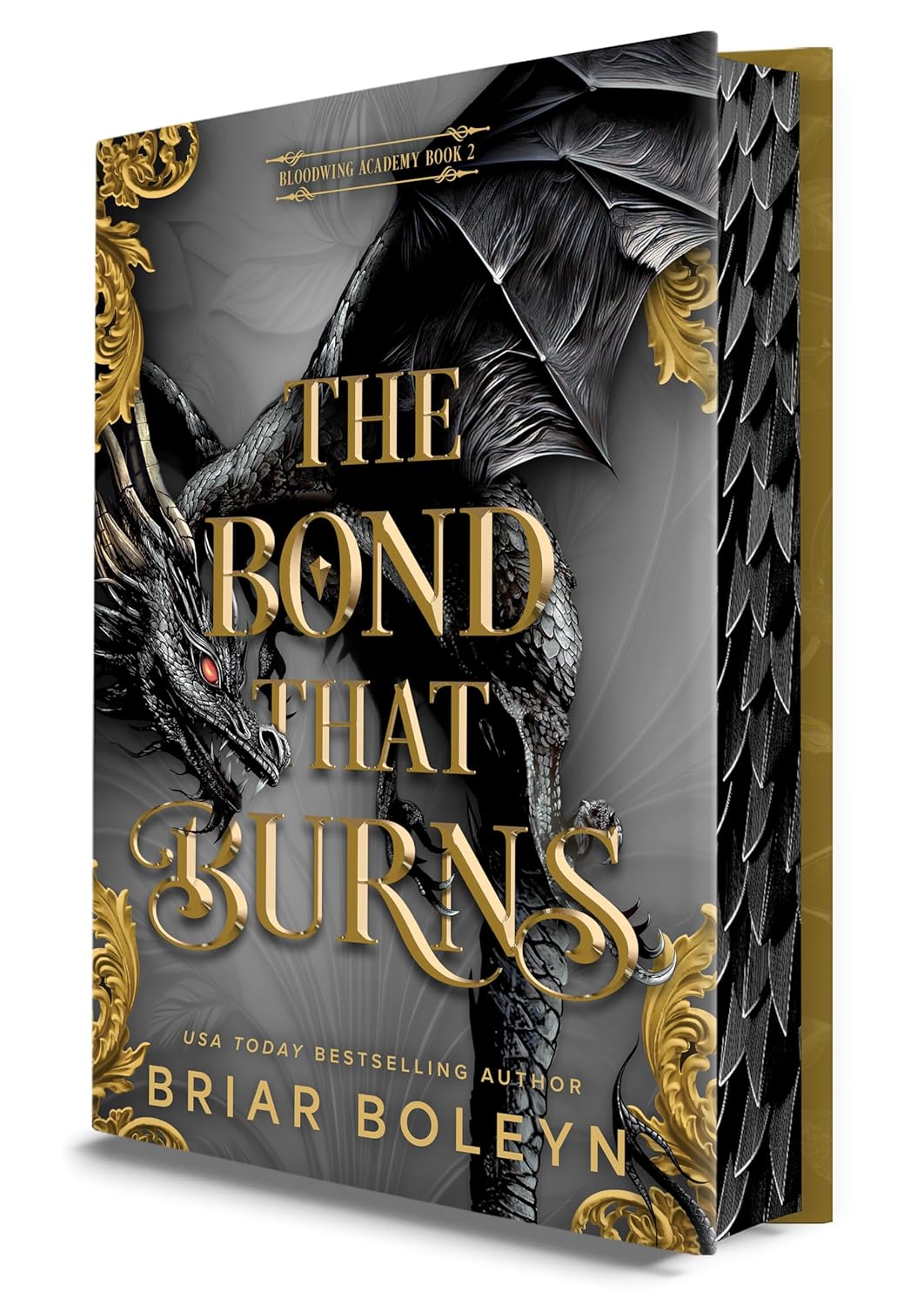 The Bond That Burns (Bloodwing Academy #2 ) by Briar Boleyn-Hardcover New