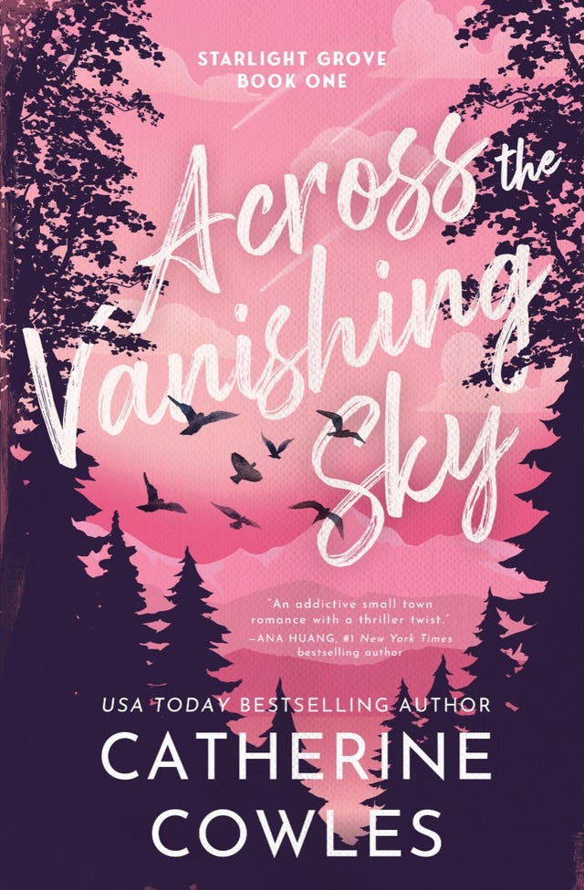 Across the Vanishing Sky ( Starlight Grove #1) by Catherine Cowles-New