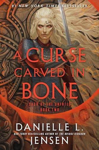 A Curse Carved in Bone (Saga of the Unfated #2) by Danielle L Jensen- Used