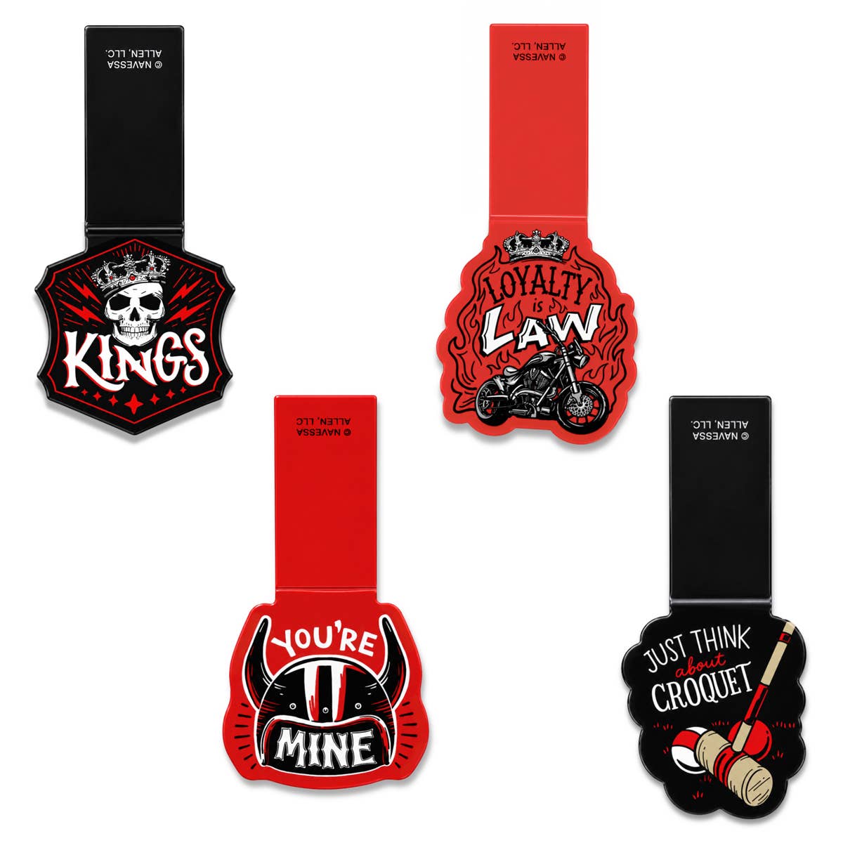 The Kings of Kearny Magnetic Bookmarks (4-Pack)