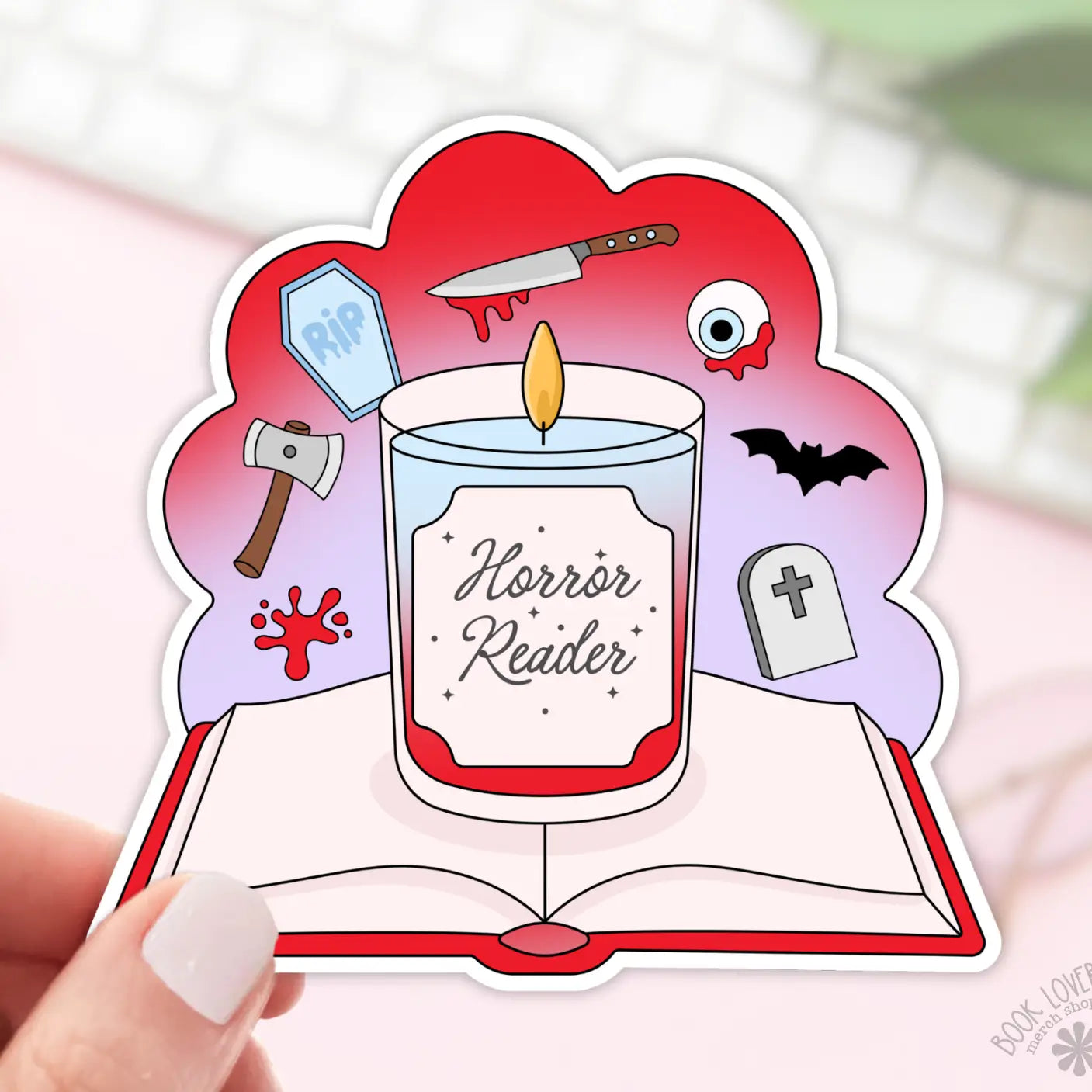 Vinyl Stickers by Book Lover Merch Shop