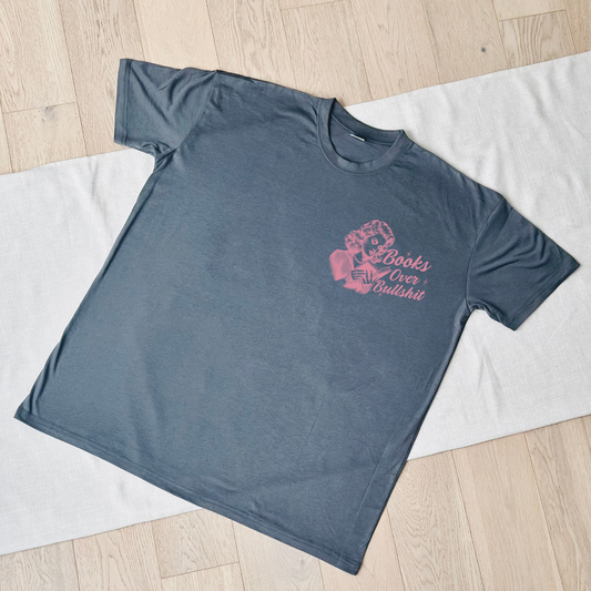 Books over Bullshit T-Shirt - Black