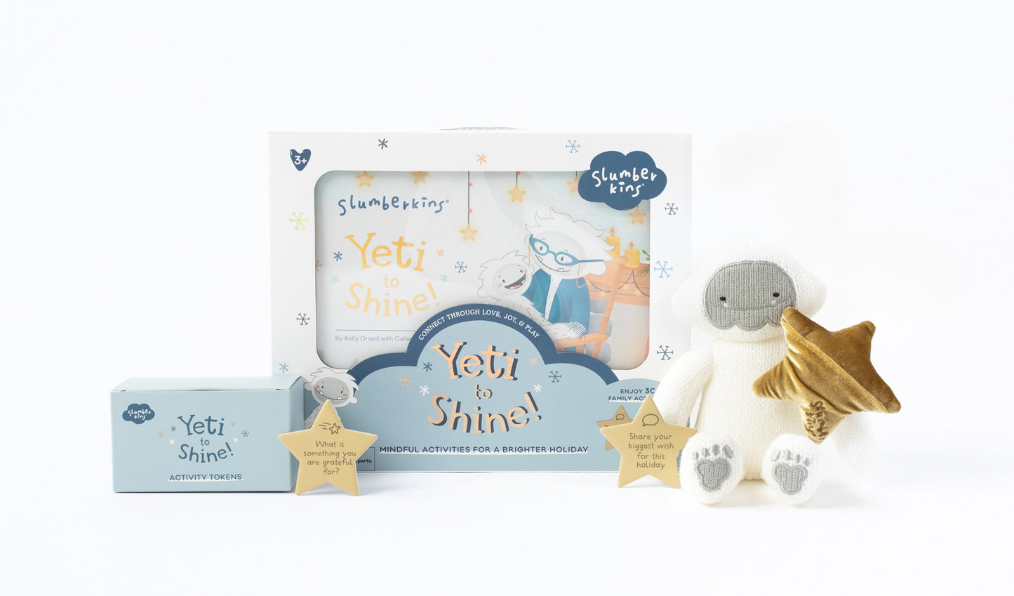 Yeti To Shine Holiday Countdown Tradition Kit-Slumberkins