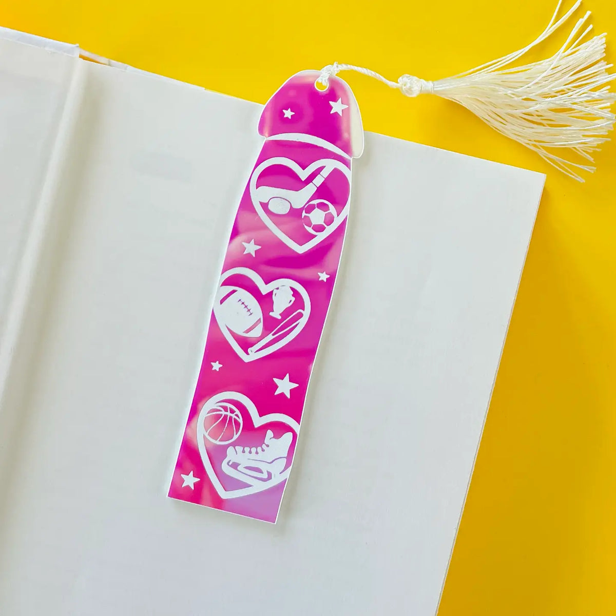 Sports Romance Cockmark Bookmark
