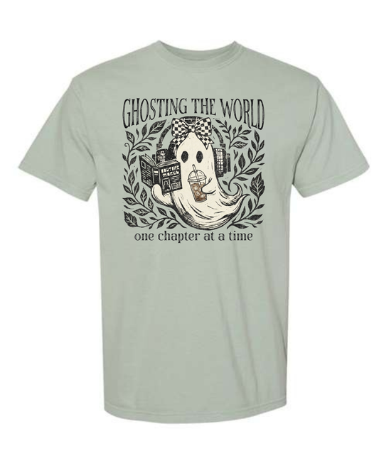 Fall Clothing: Ghosting the World Book Club T-Shirt - PRE-ORDER
