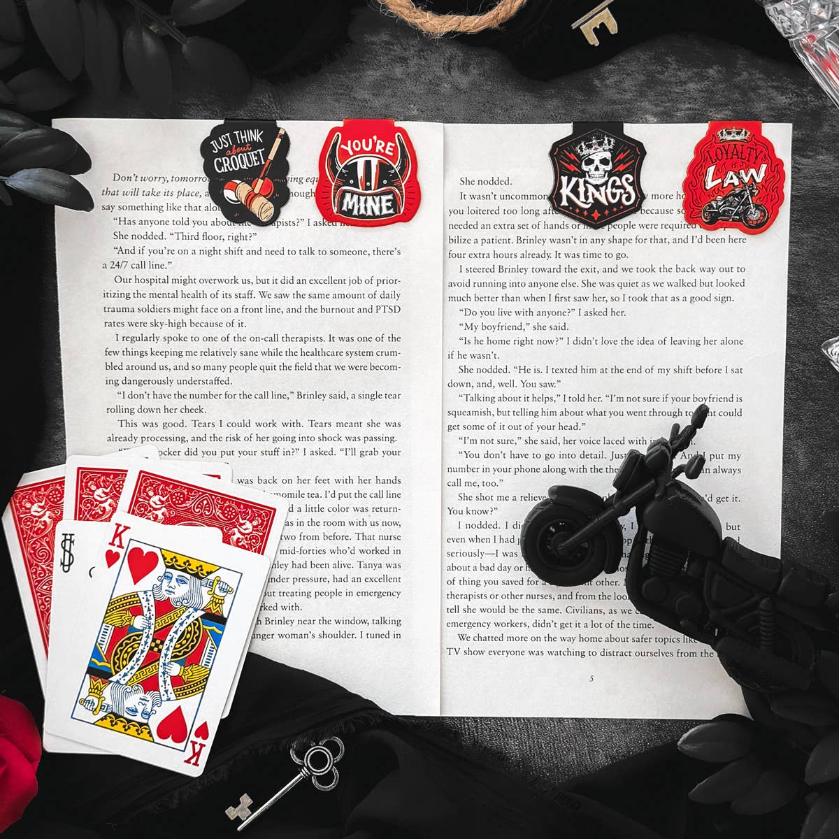The Kings of Kearny Magnetic Bookmarks (4-Pack)