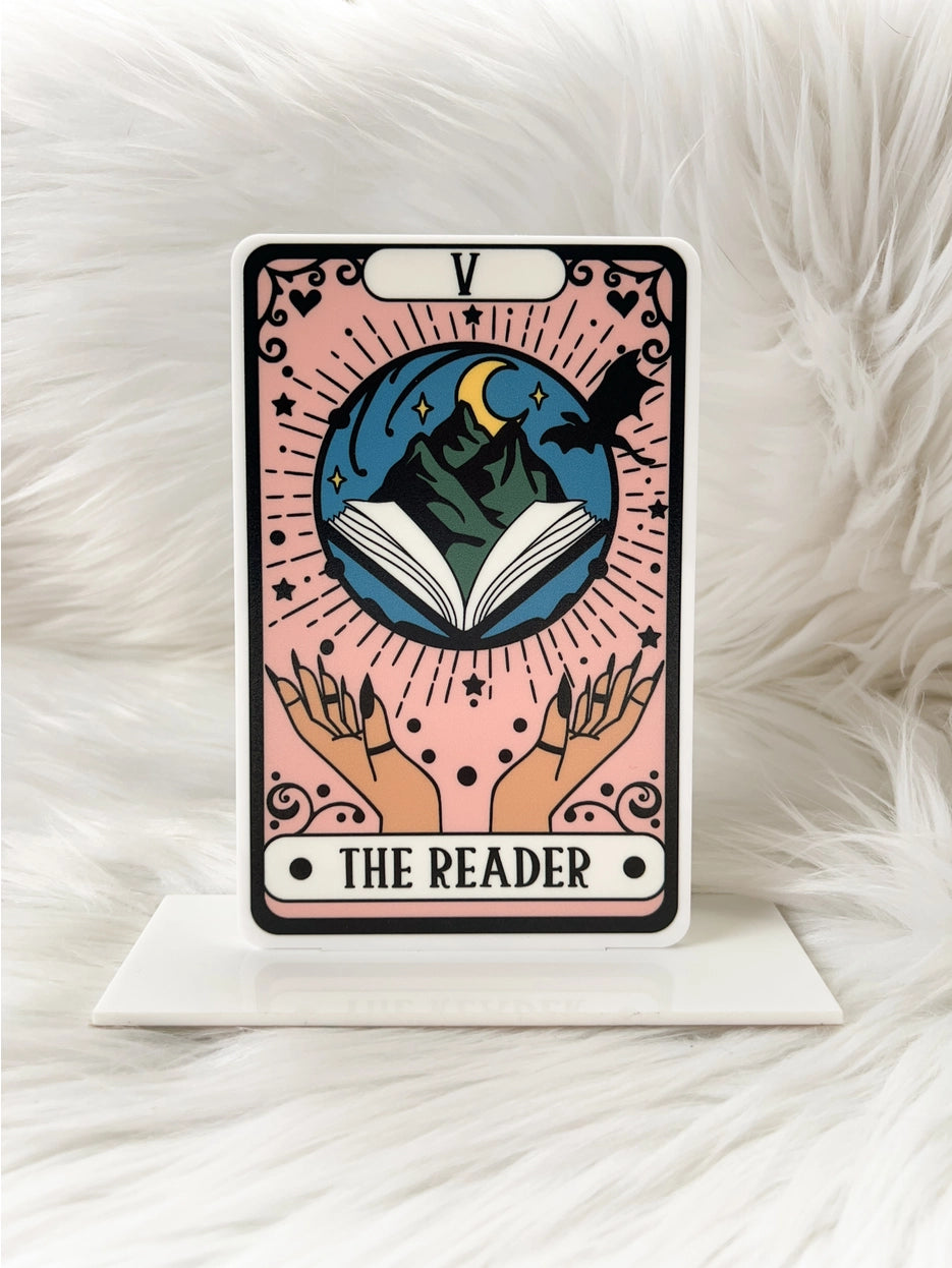 Acrylic Shelf Tarot Signs with Stand